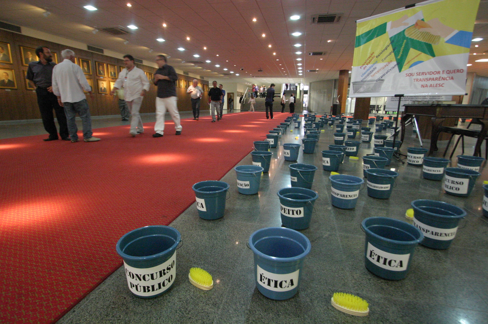 Manifestação do SINDALESC