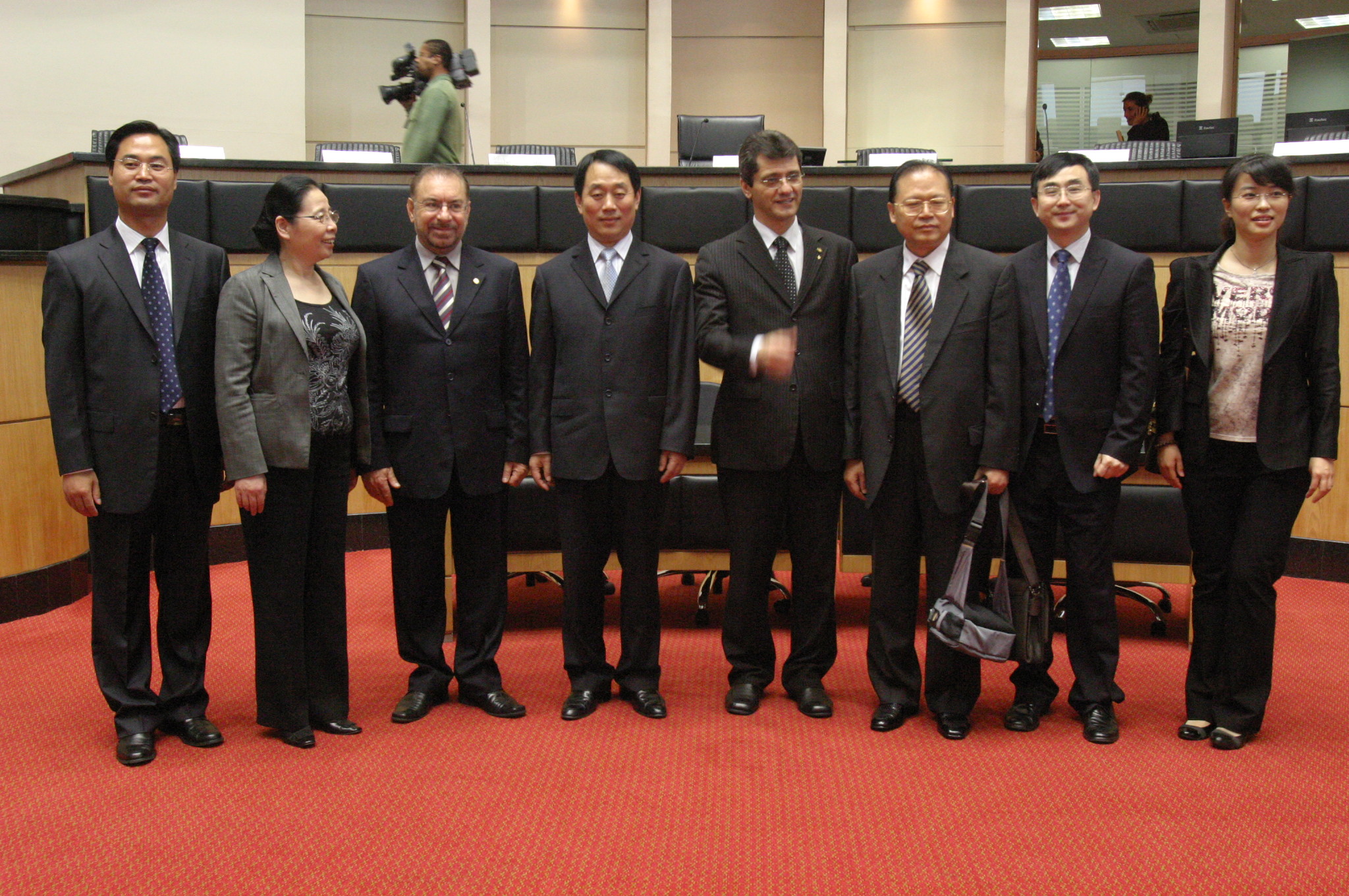 Assinatura de protocolo de cooperação entre o Hospital Universitário Federal de Santa Catarina e o Hospital Popular da Província de Henan