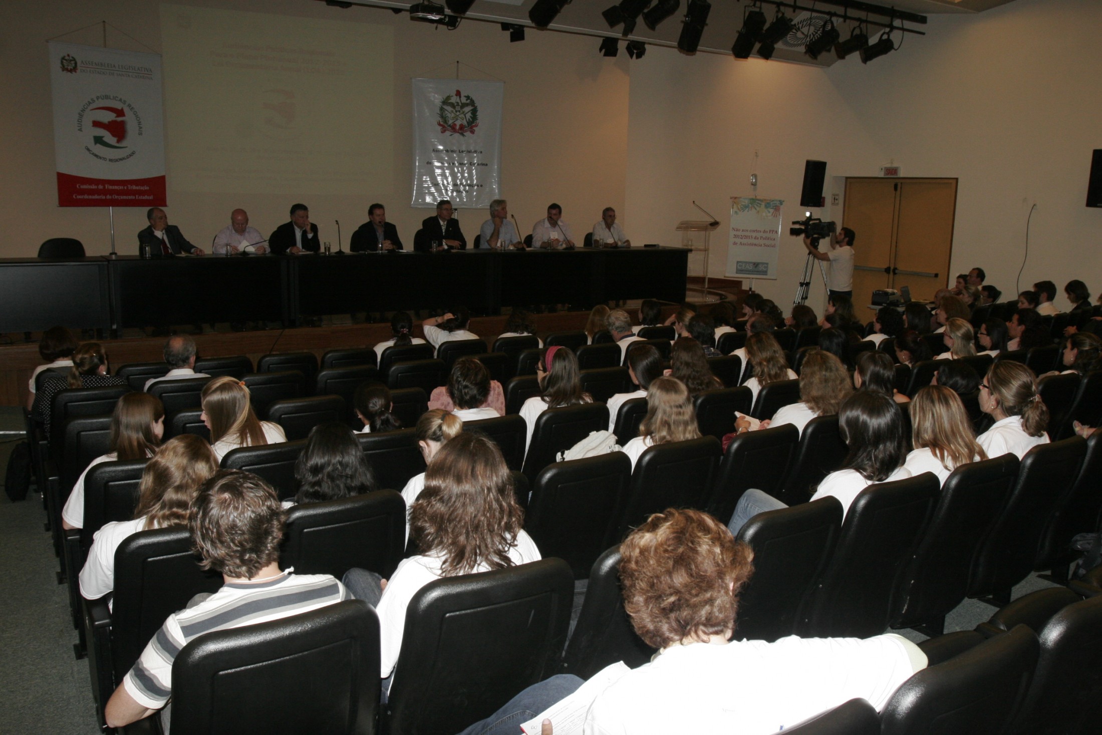 Audiência Pública Regional sobre o Plano Plurianual 2012-2015 e a Lei Orçamentária Anual (LOA) 2012