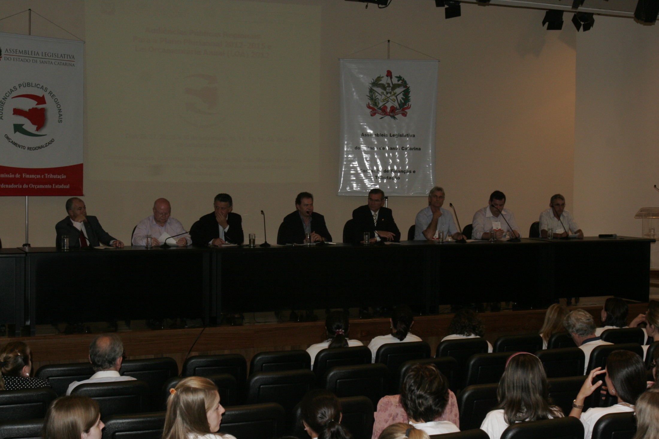 Audiência Pública Regional sobre o Plano Plurianual 2012-2015 e a Lei Orçamentária Anual (LOA) 2012