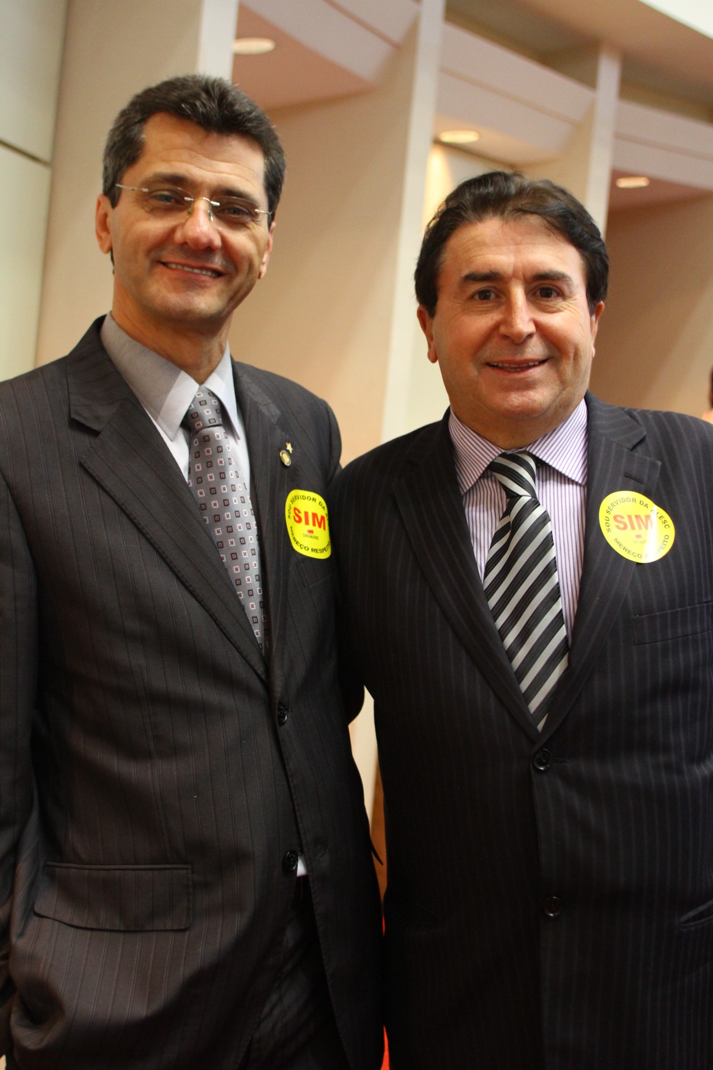Deputado Jailson Lima e Deputado Antonio Aguiar