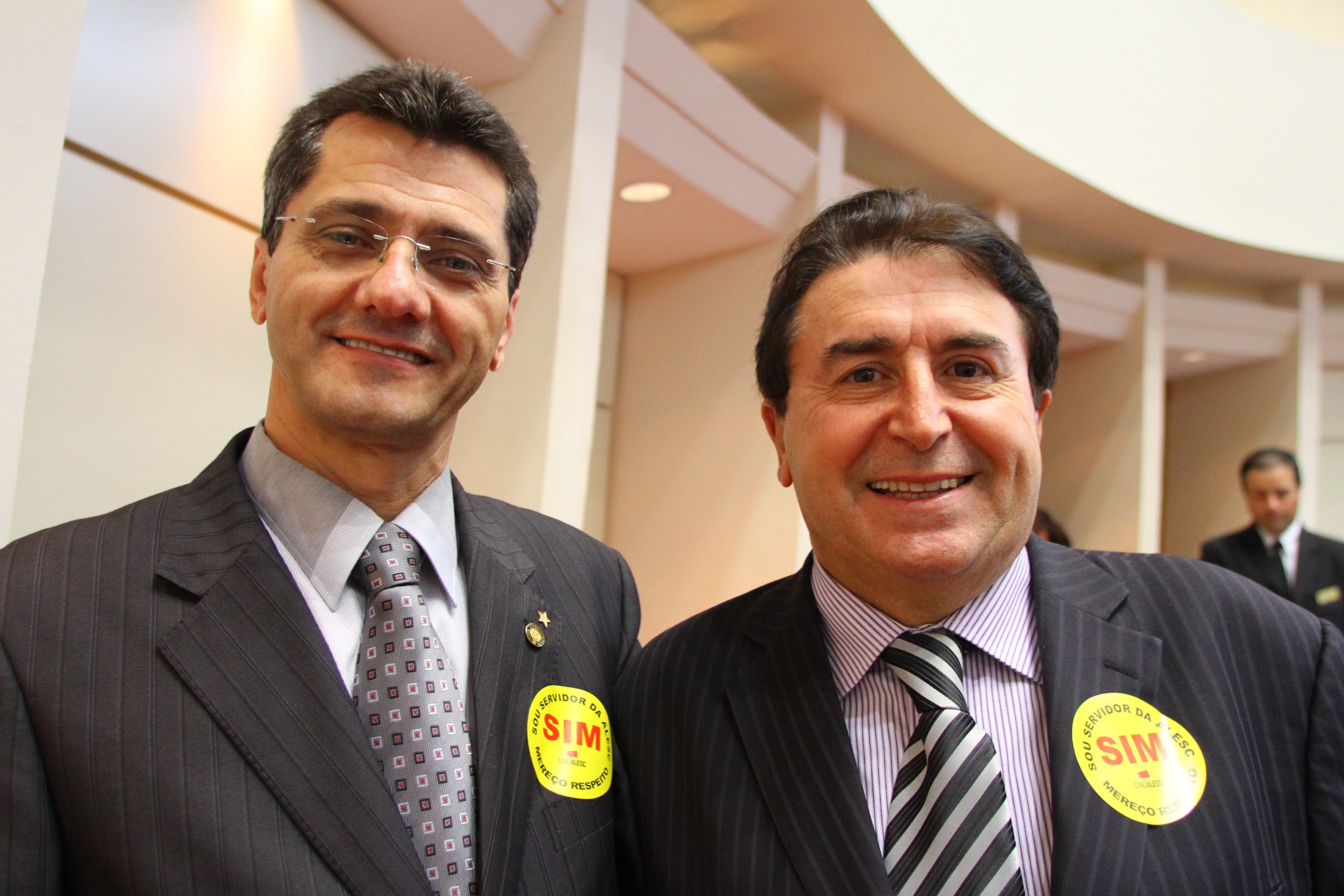 Deputado Jailson Lima e Deputado Antonio Aguiar