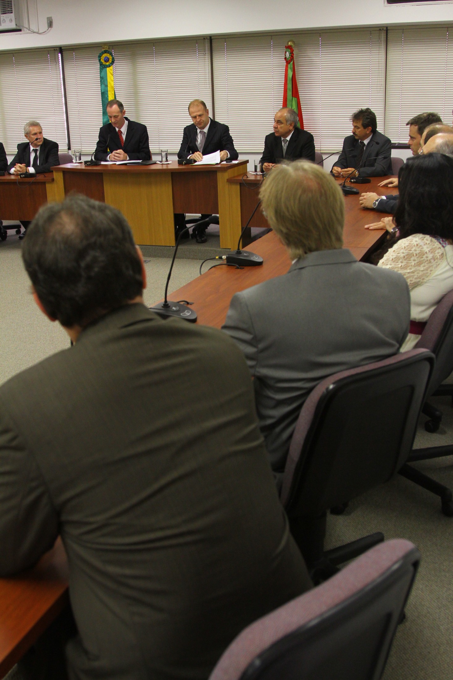 Assinatura do termo de ajuste de conduta no MPSC