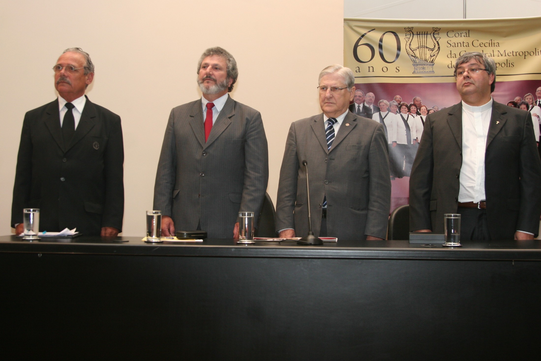 Ato Solene em comemoração ao sexagésimo aniversário do Coral Santa Cecília da Catedral Metropolitana de Florianópolis