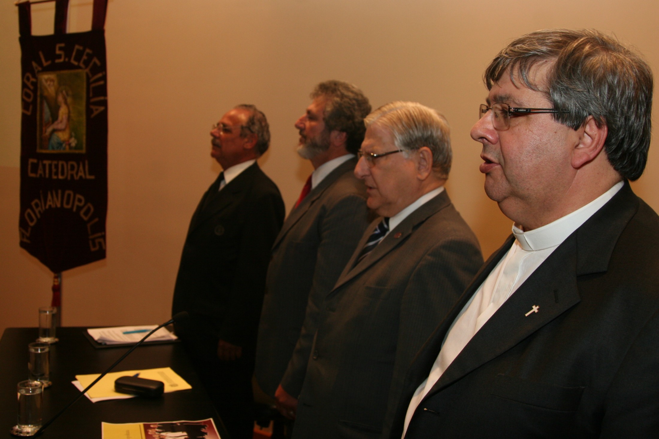 Ato Solene em comemoração ao sexagésimo aniversário do Coral Santa Cecília da Catedral Metropolitana de Florianópolis