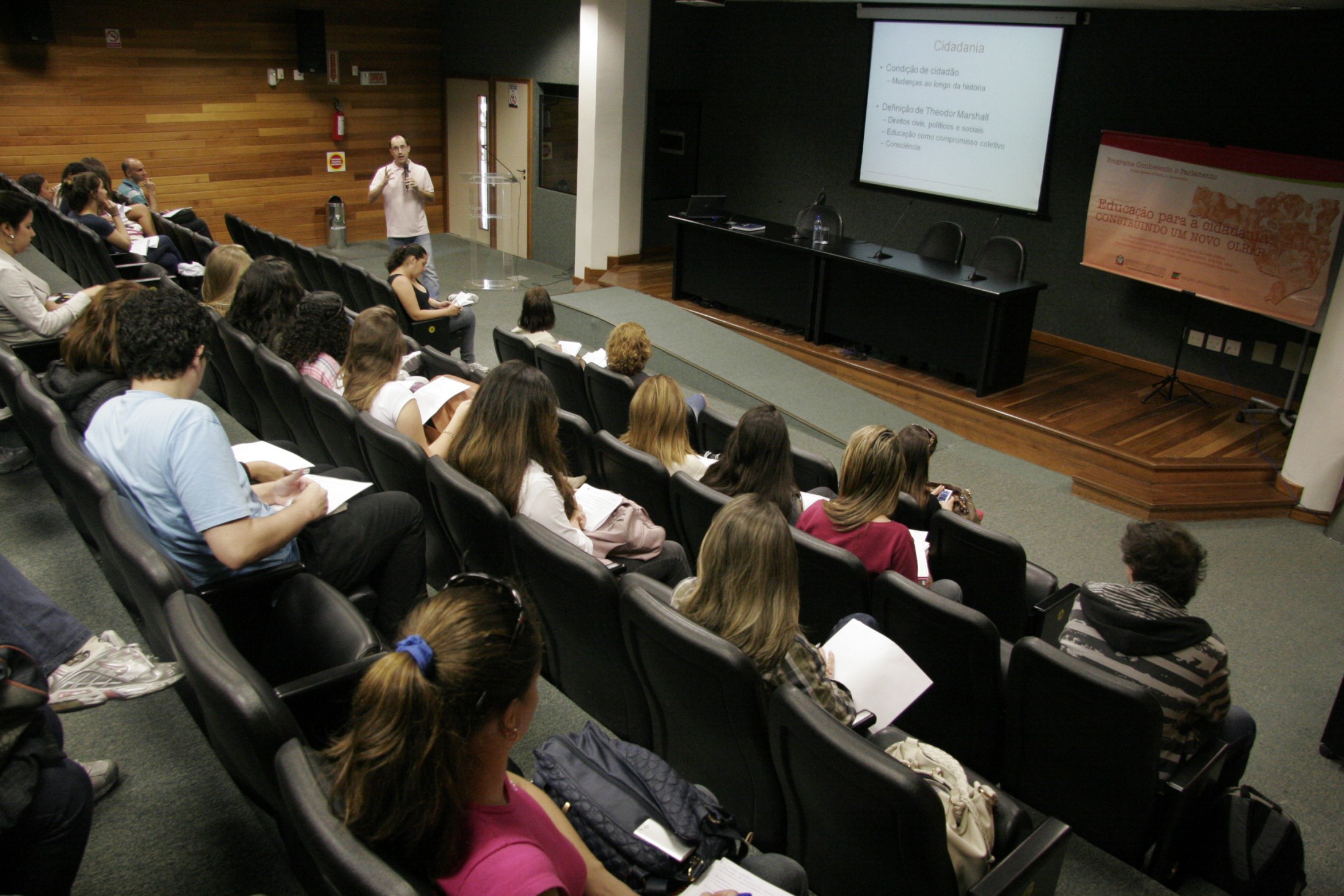 Educação para cidadania - Palestra com Humberto Dantas de Mizuca