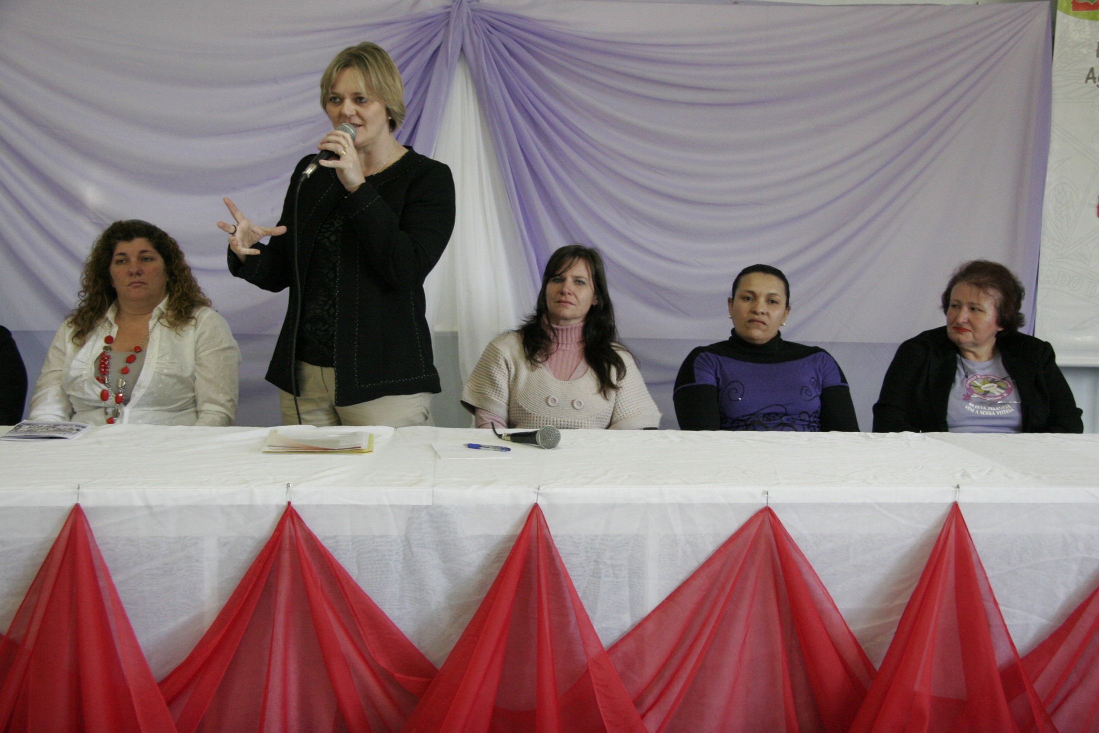 Curso de Formação Política para mulheres - São Miguel do Oeste - Deputada Luciane Carminatti (PT)