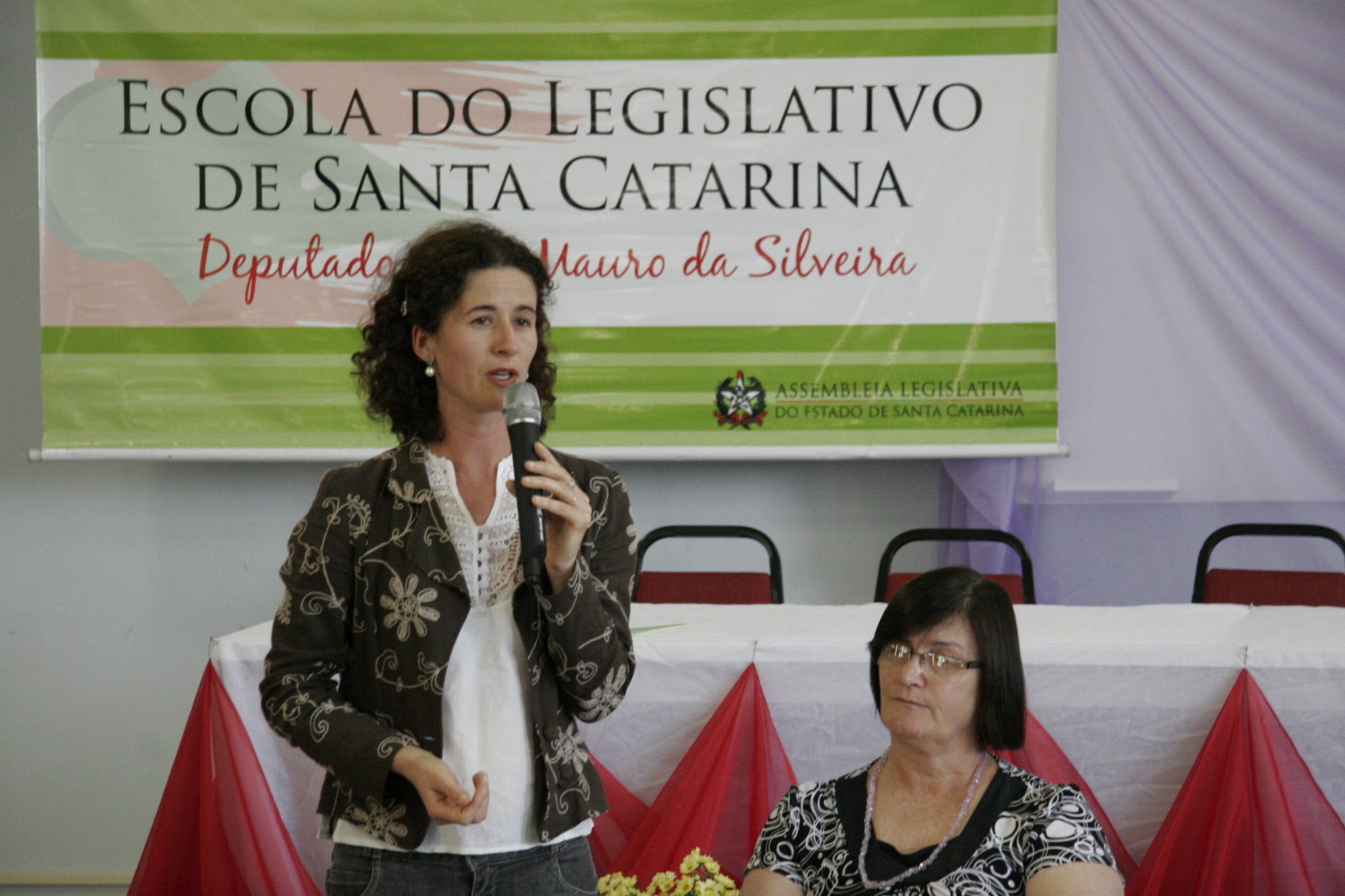 Curso de Formação Política para mulheres - São Miguel do Oeste - Claudete Junges