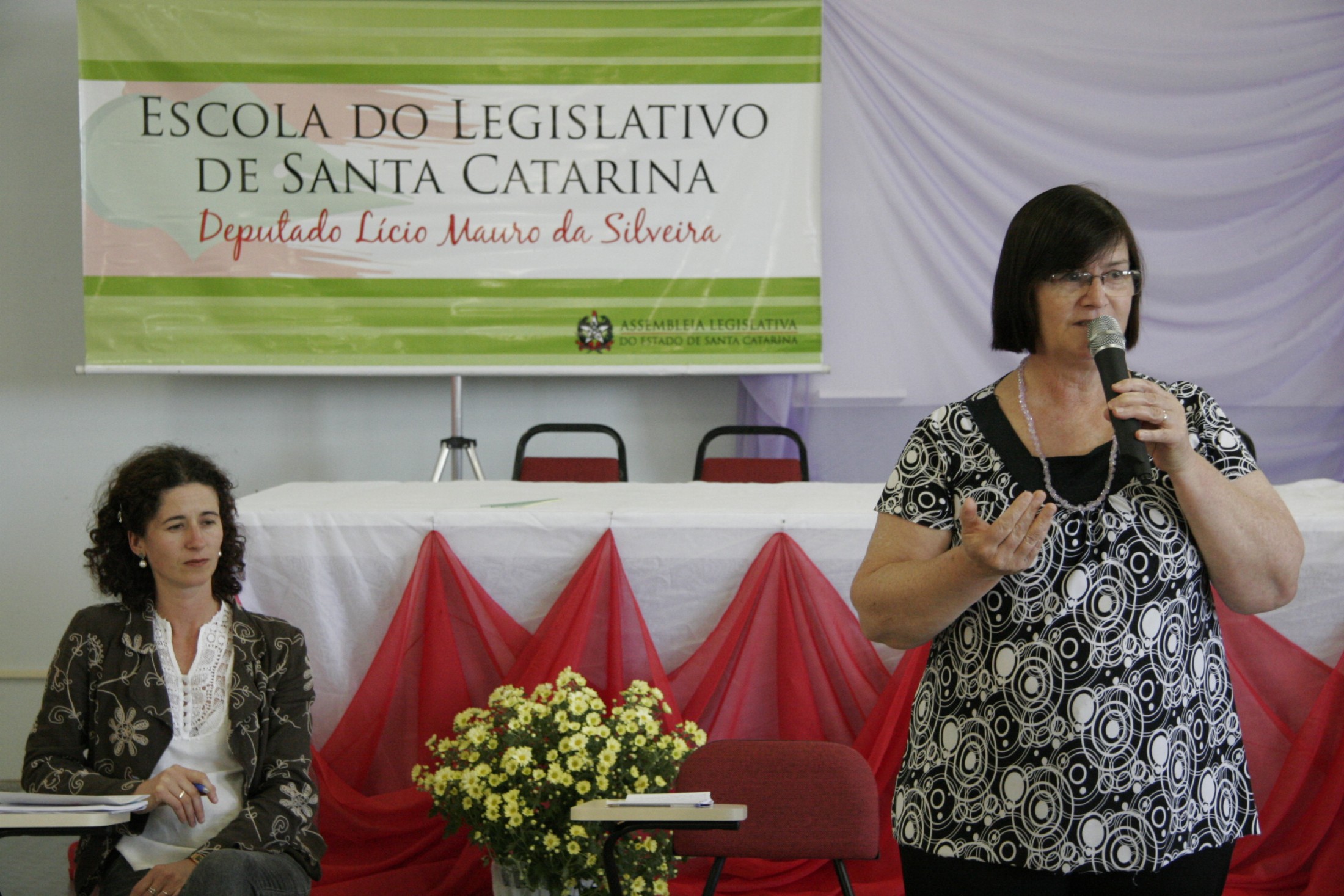 Curso de Formação Política para mulheres - São Miguel do Oeste - Justina Inês Cima