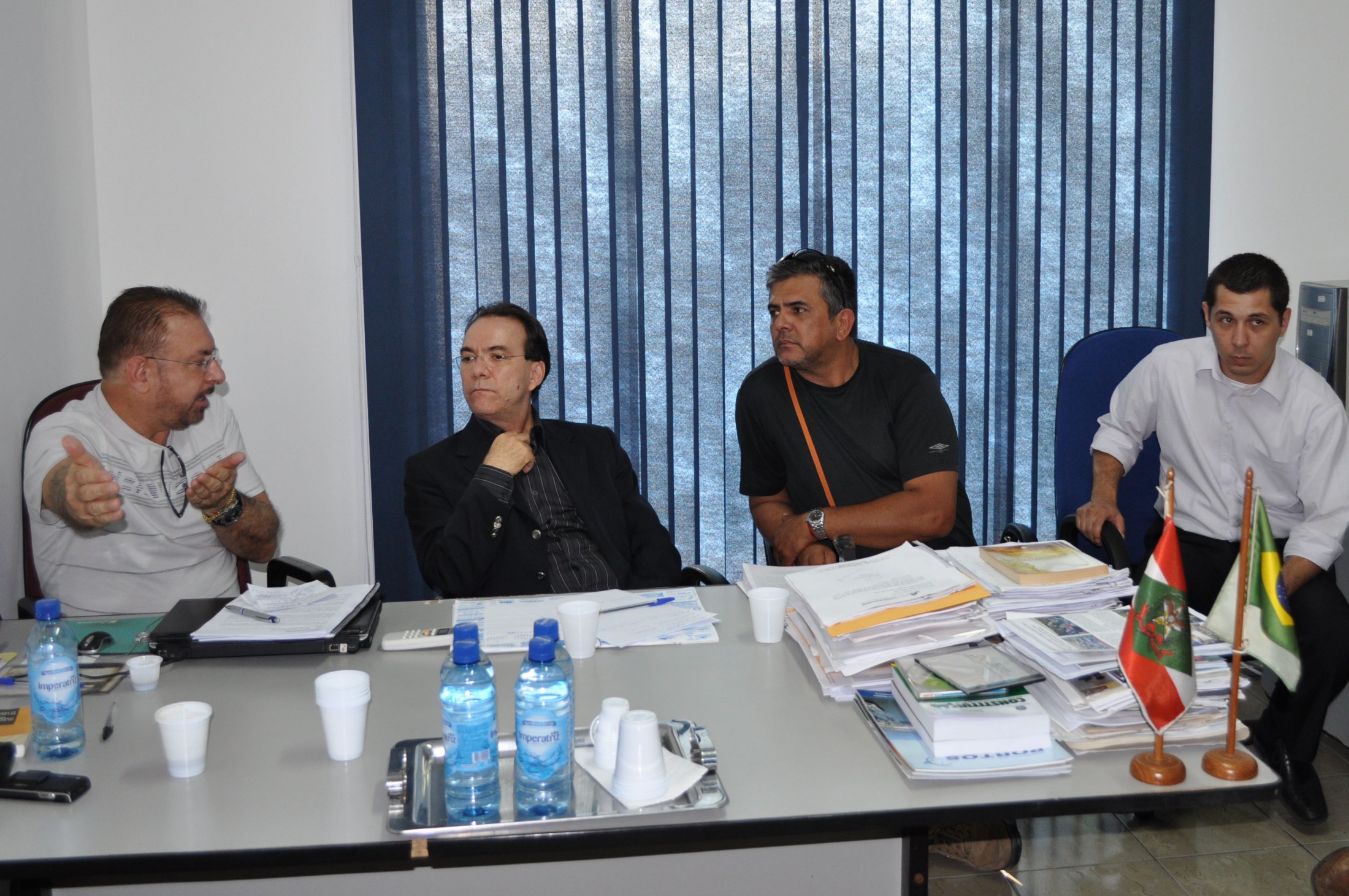 Deputado Volnei Morastoni participou de reunião com representantes dos trabalhadores do Porto de Itajaí