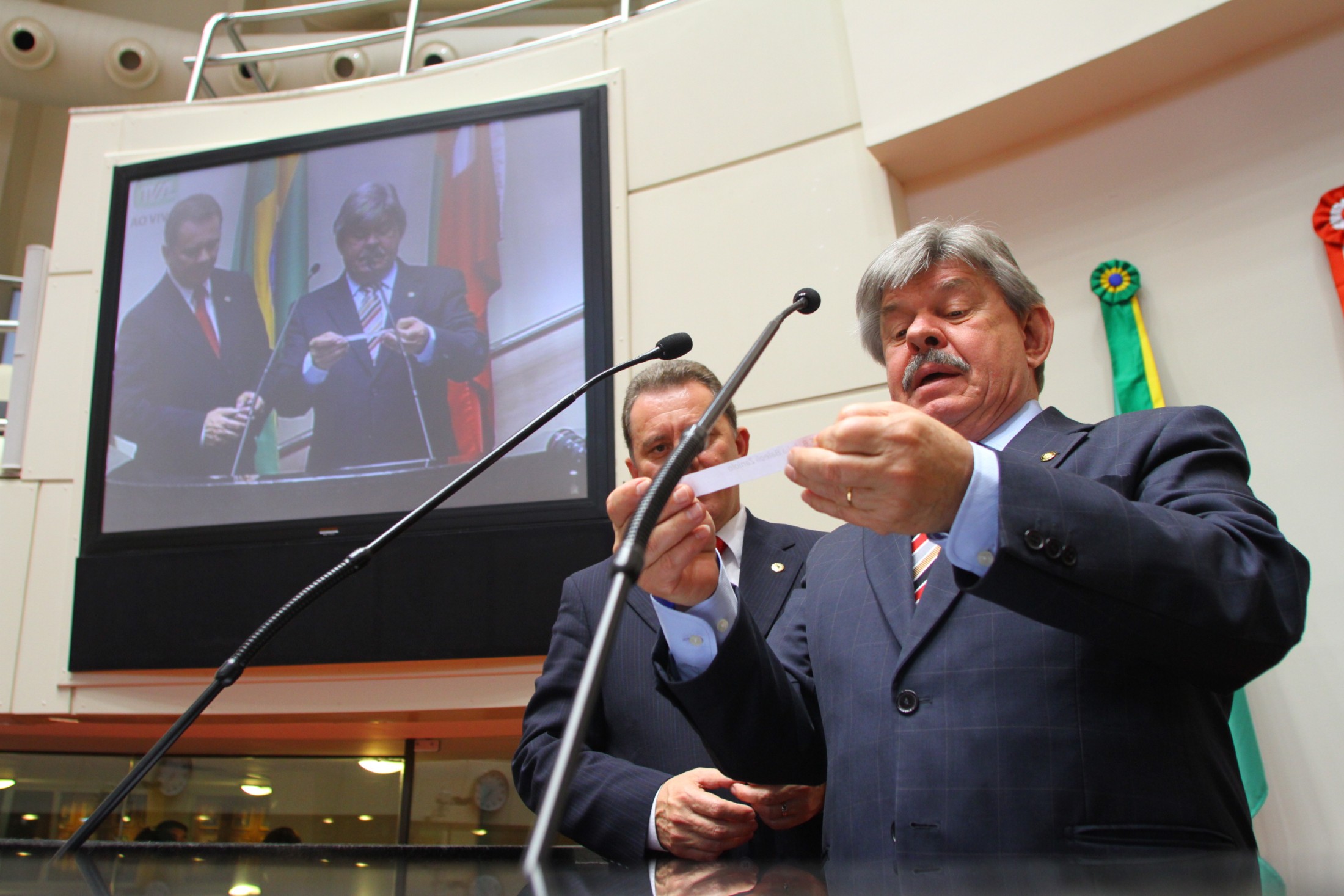 Sorteio das Escolas - Parlamento Jovem 2012