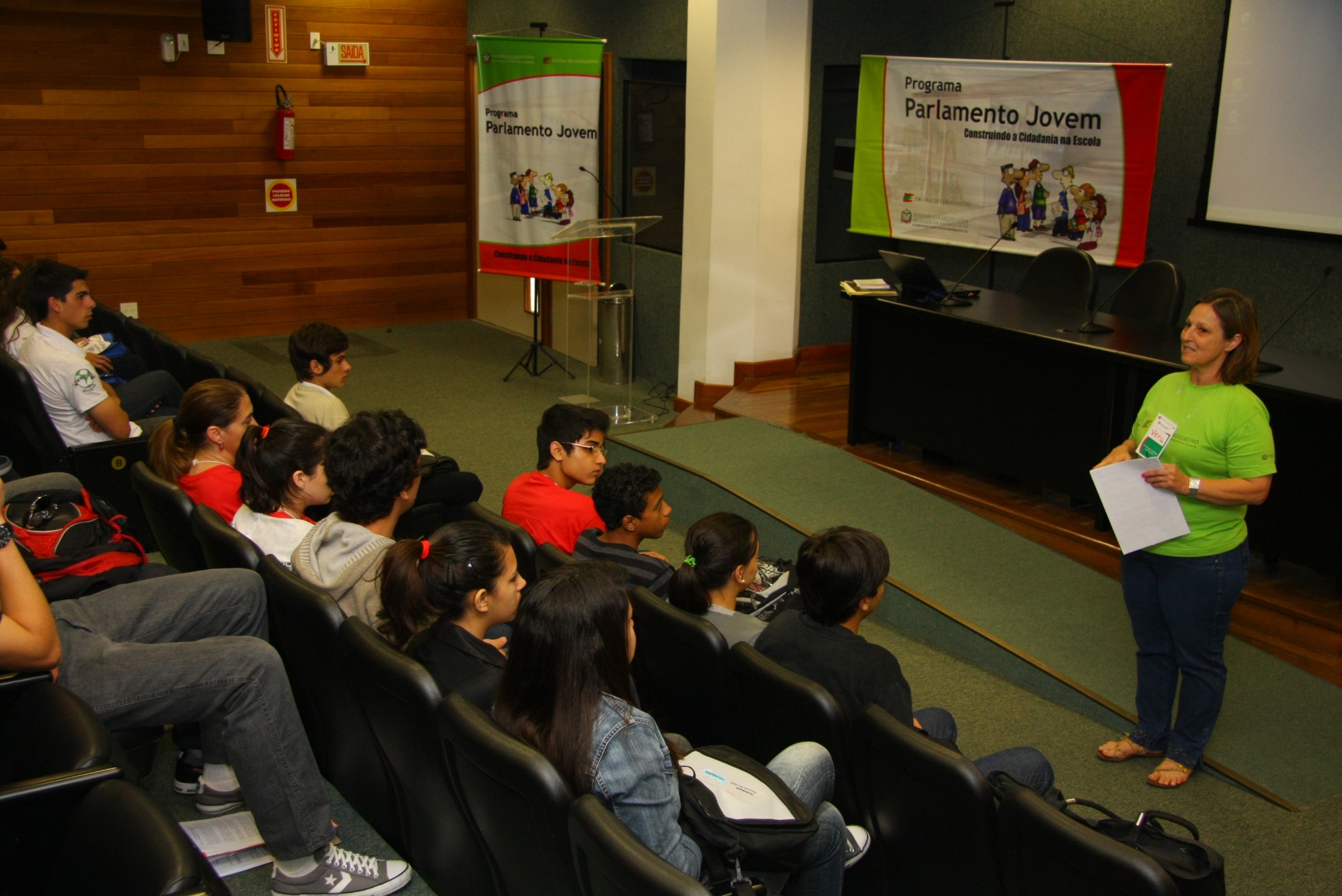 Escola do Legislativo Deputado Lício Mauro da Silveira  12ª edição do Programa Parlamento Jovem