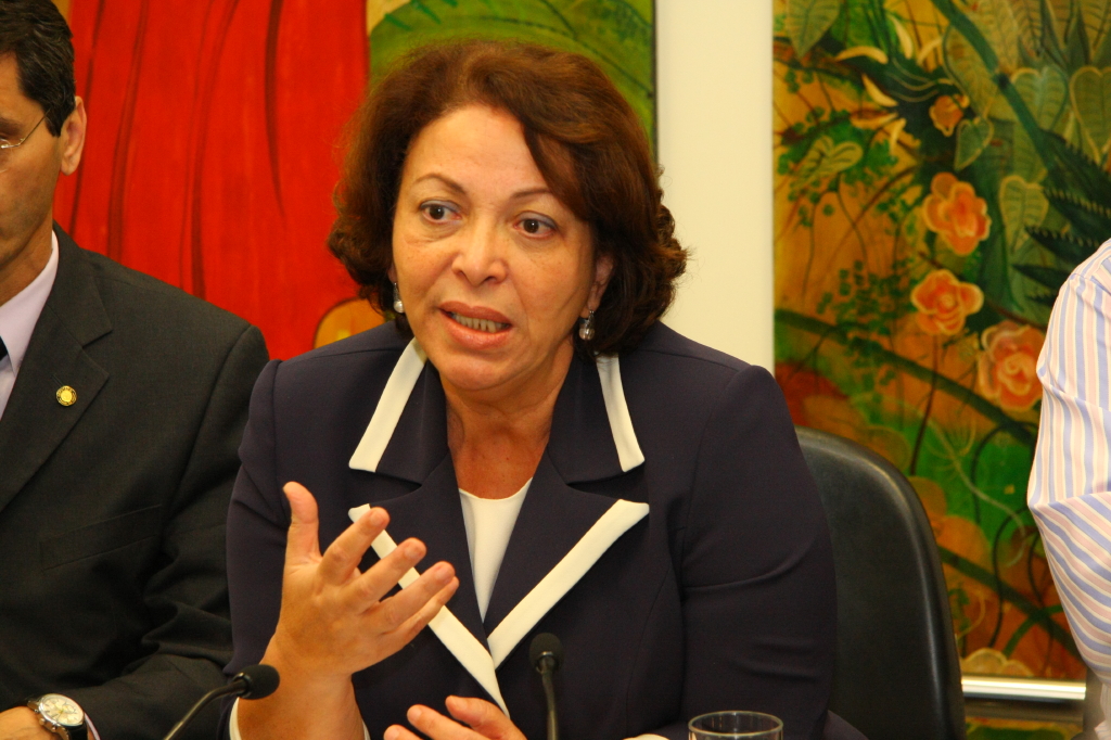Entrevista coletiva - Ministra das Relações Institucionais Ideli Salvatti