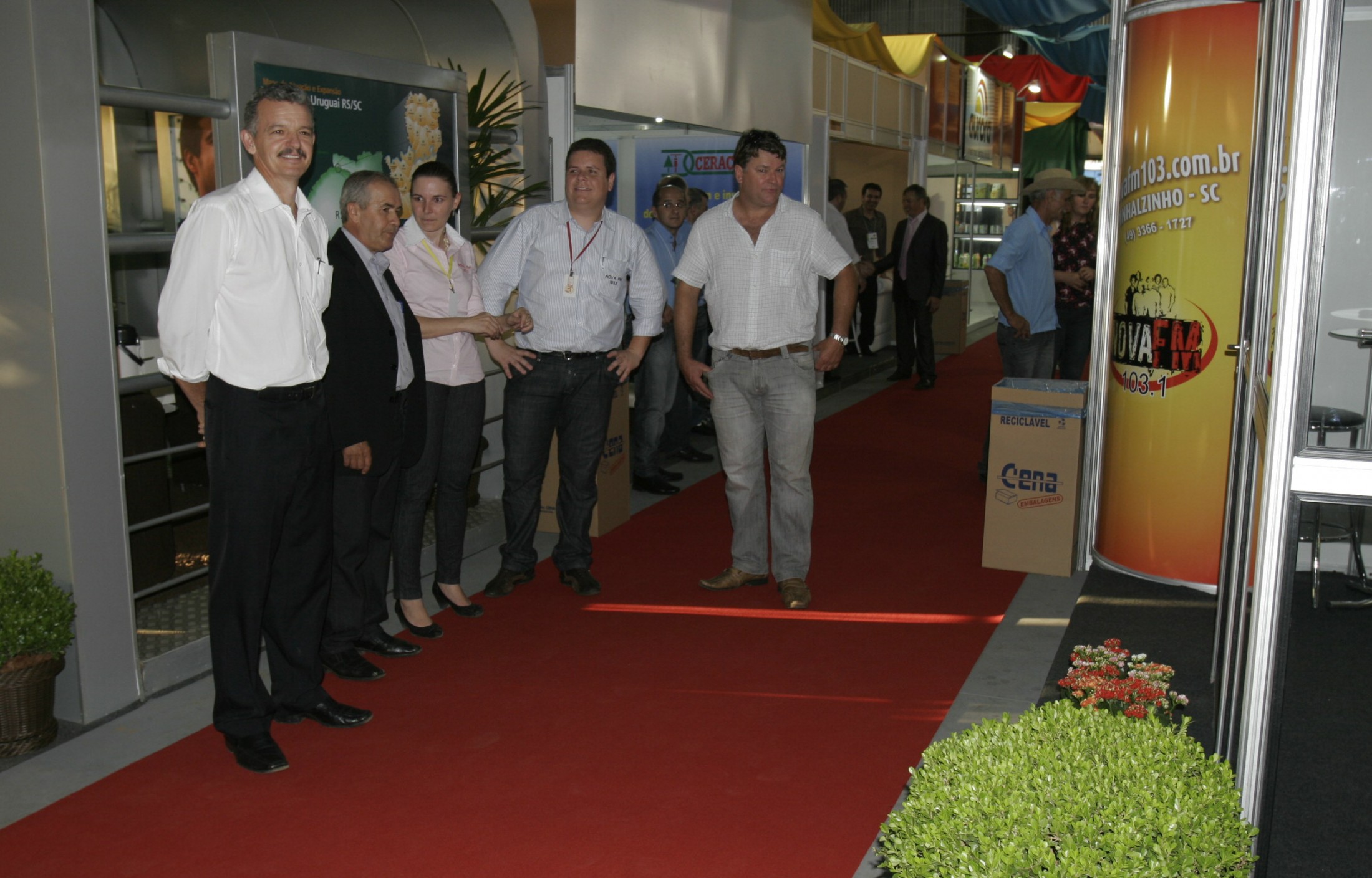 Abertura dos Pavilhões da EFACIP 2011