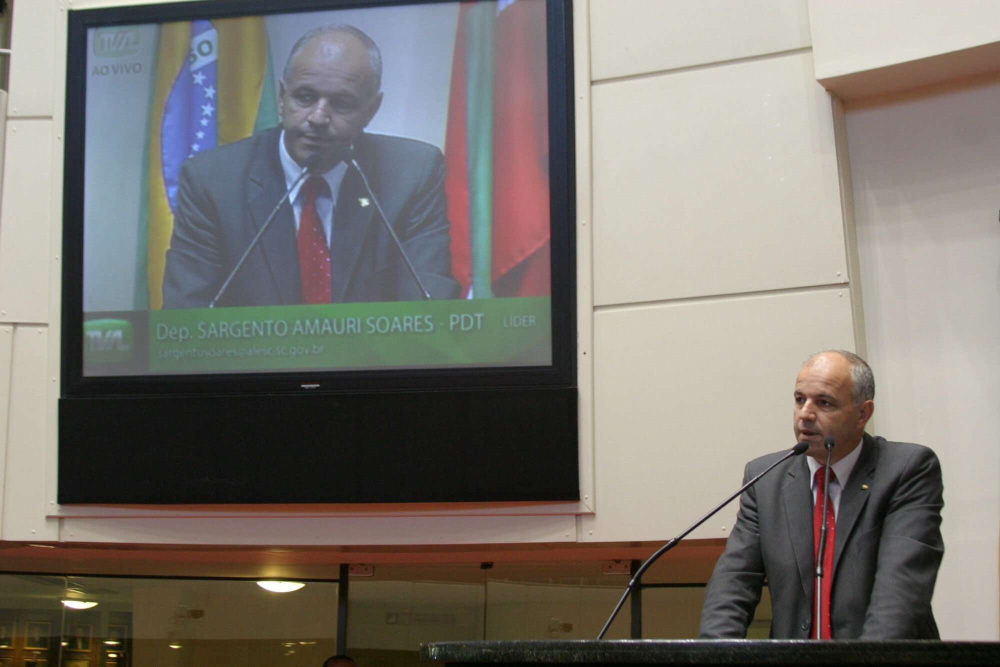Deputado Sargento Amauri Soares (PDT) - Sessão Ordinária - Plenário Osni Régis