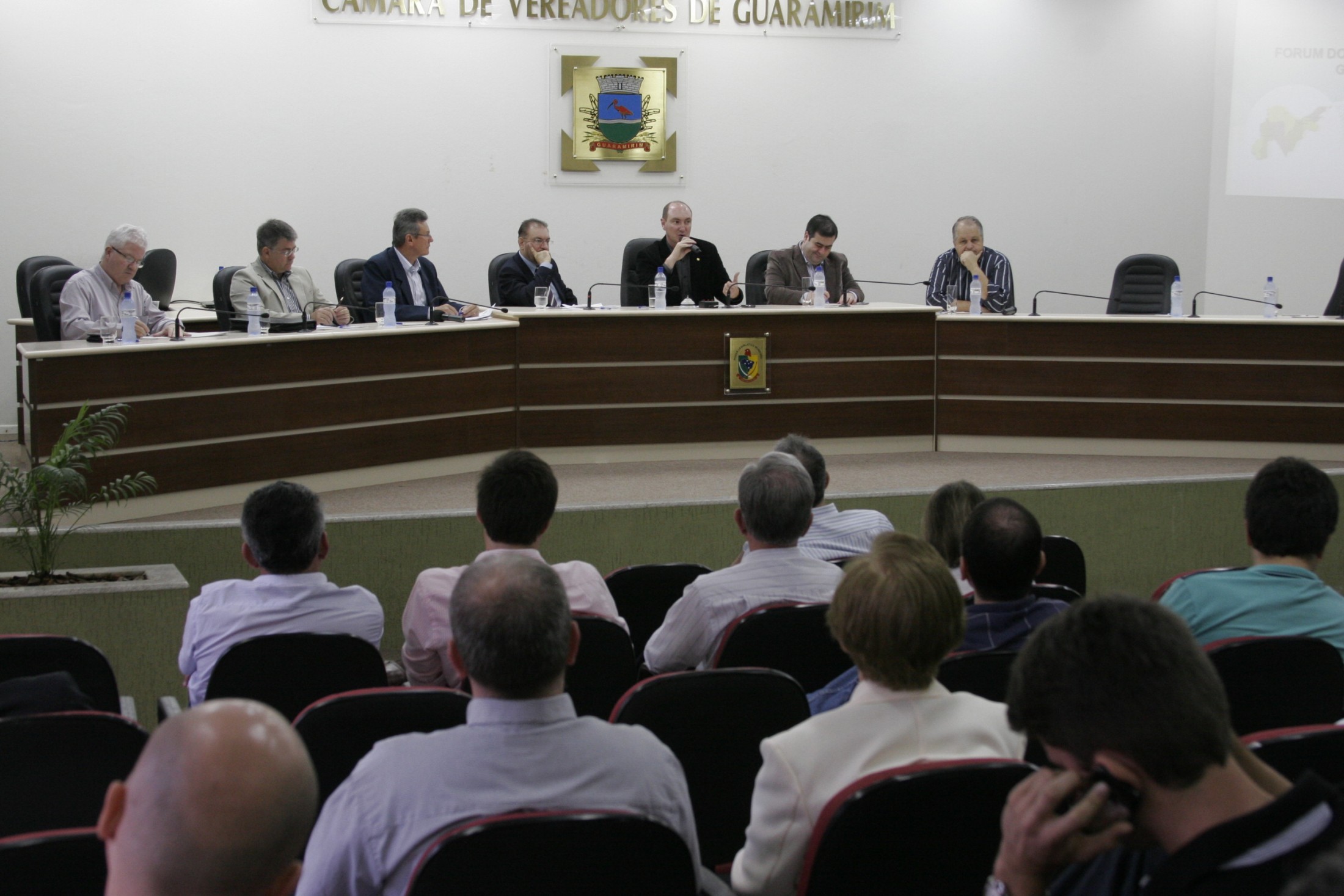 Audiência Pública referente ao Fórum Parlamentar para acompanhar e debater a Situação Econômica dos Hospitais Filantrópicos e Fundações Hospitalares do Estado de Santa Catarina - Guaramirim