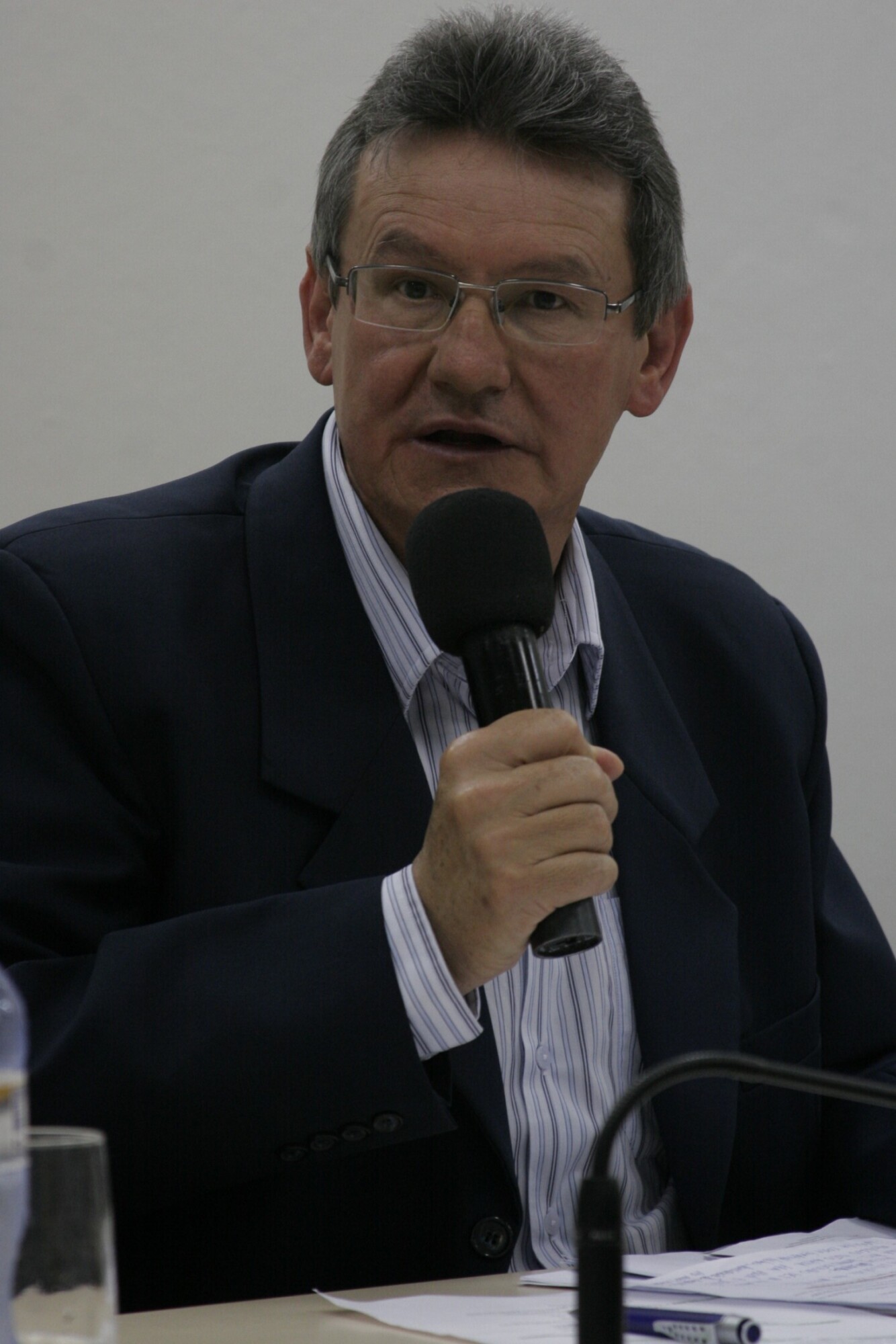 Audiência Pública referente ao Fórum Parlamentar para acompanhar e debater a Situação Econômica dos Hospitais Filantrópicos e Fundações Hospitalares de SC - Presidente AHESC - Dario Clair Staczuk