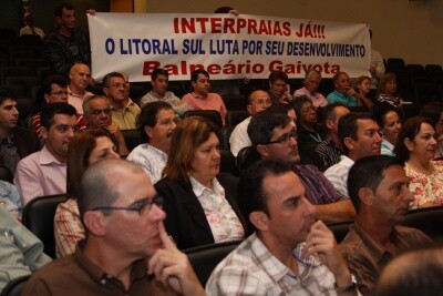 Audiência debate construção da SC 100 entre Laguna e Passo de Torres