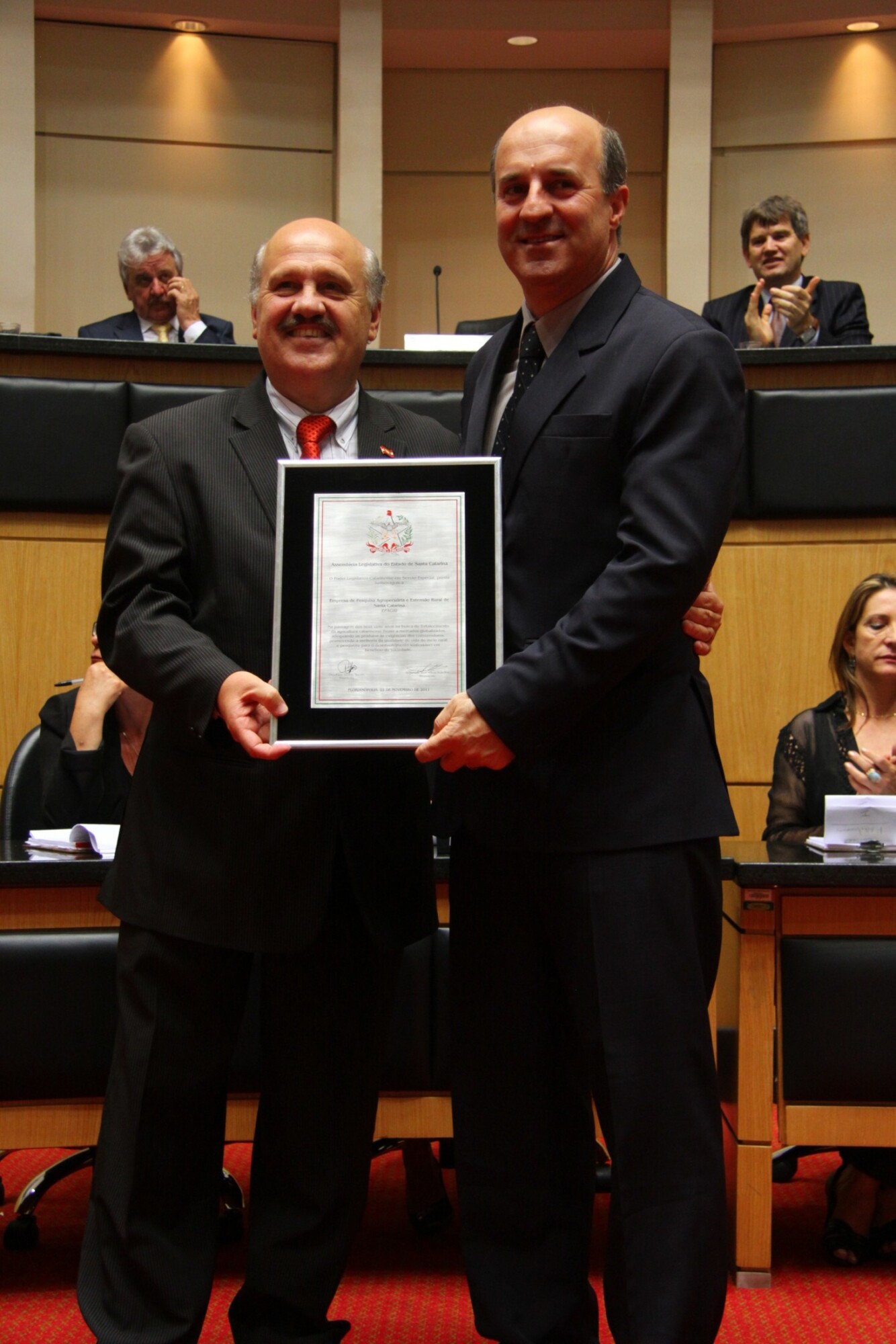 Sessão Especial em homenagem a EPAGRI - Empresa de Pesquisa Agropecuária e Extensão Rural de Santa Catarina