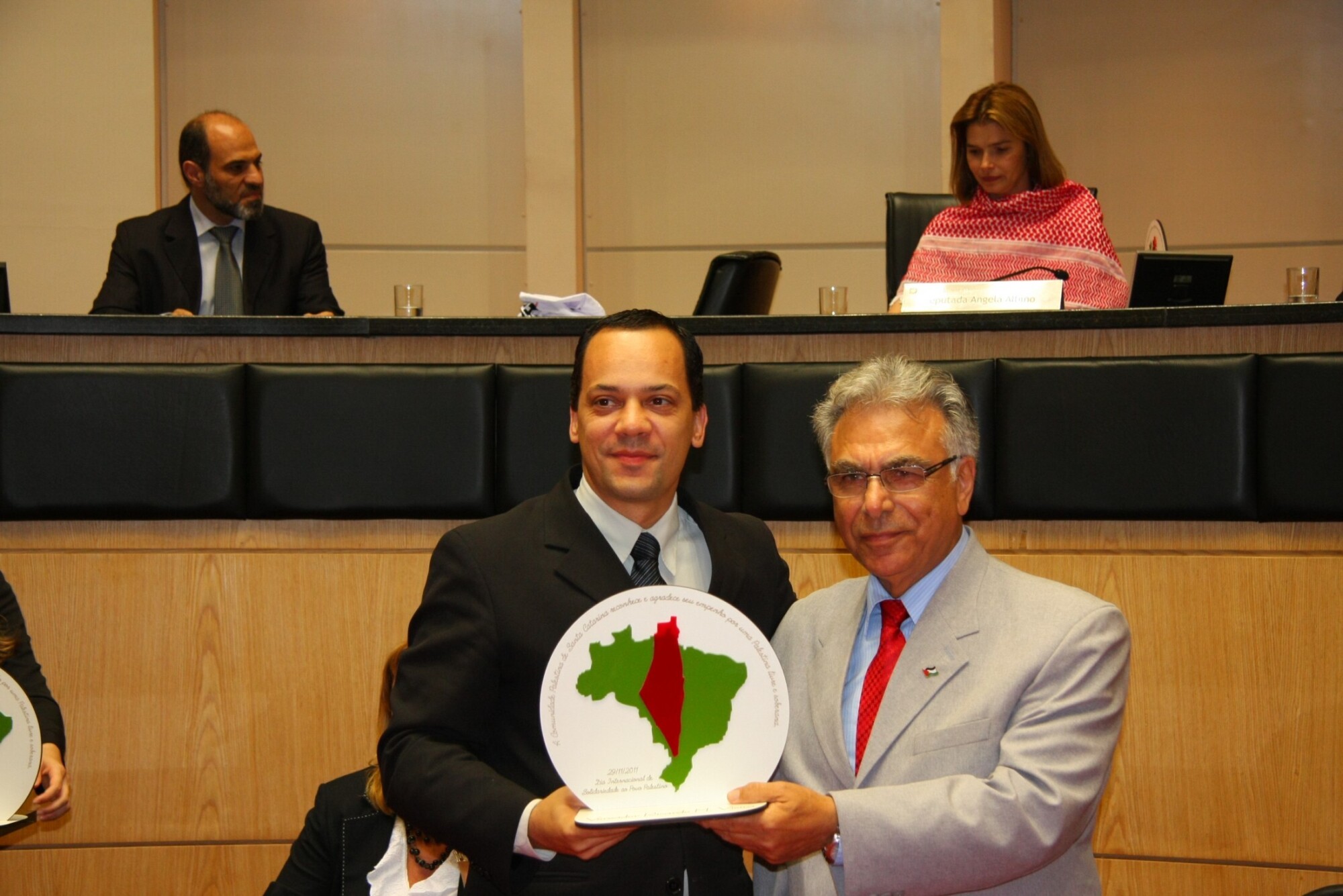 Legislativo catarinense celebrou dia de solidariedade ao povo palestino
