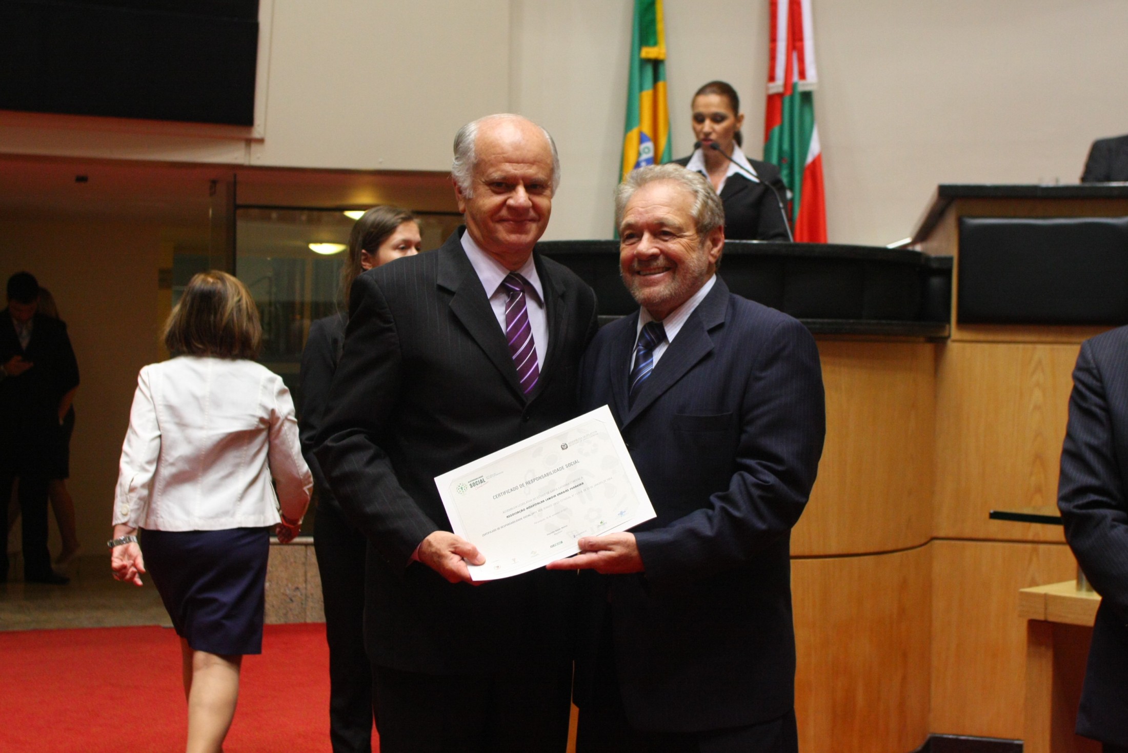 Sessão Especial de Certificação de Responsabilidade Social - 2011
