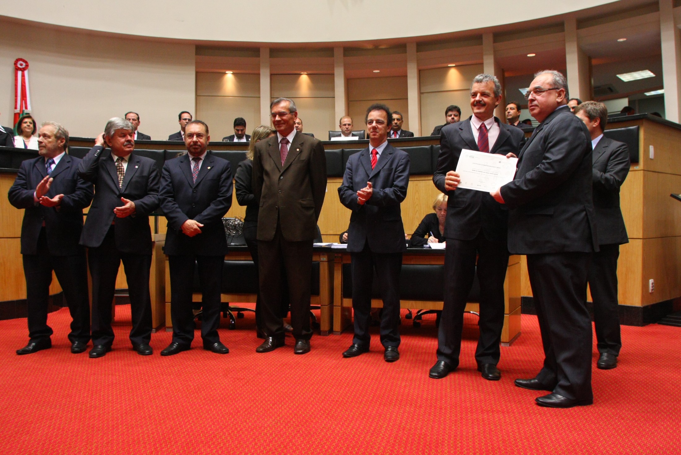 Sessão Especial de Certificação de Responsabilidade Social - 2011