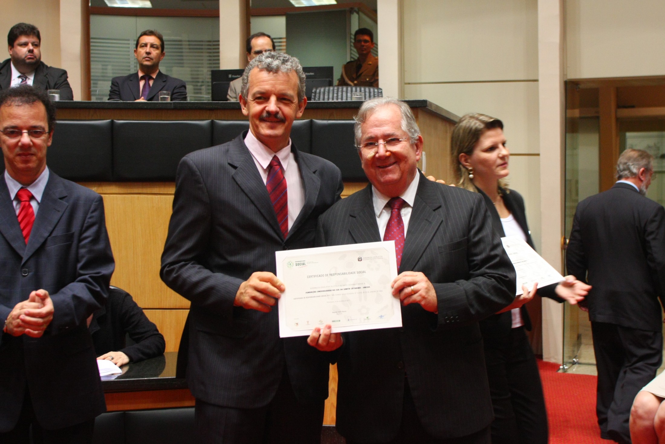Sessão Especial de Certificação de Responsabilidade Social - 2011
