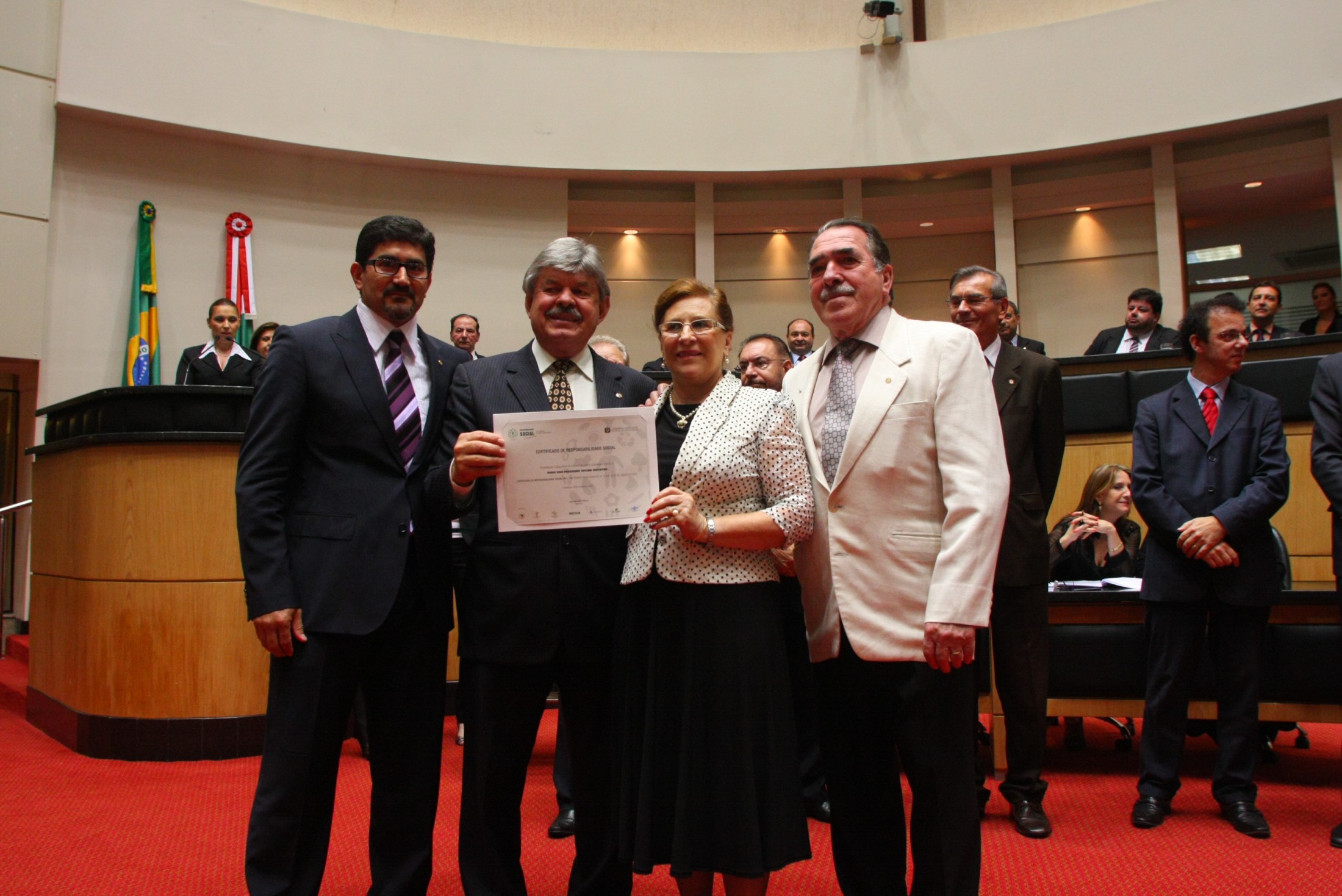 Sessão Especial de Certificação de Responsabilidade Social - 2011