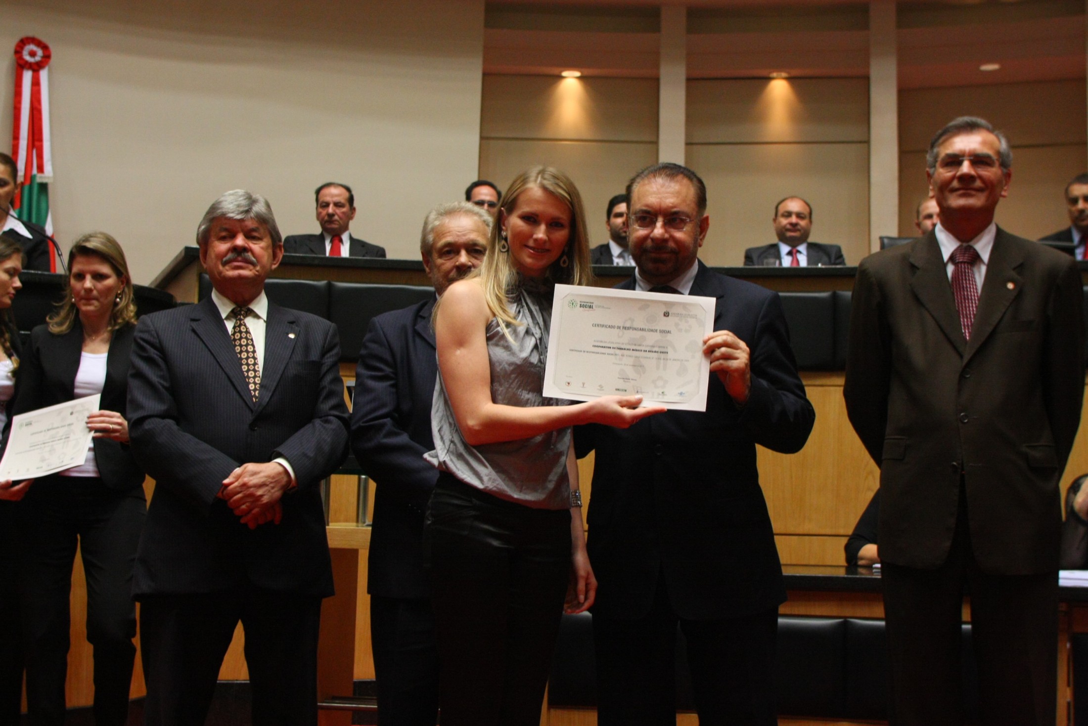 Sessão Especial de Certificação de Responsabilidade Social - 2011