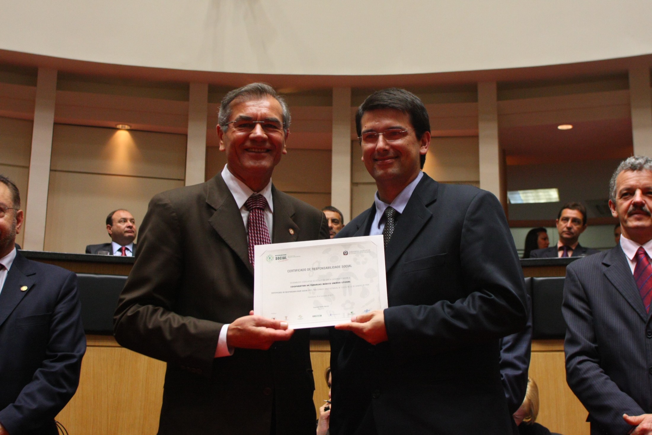 Sessão Especial de Certificação de Responsabilidade Social - 2011