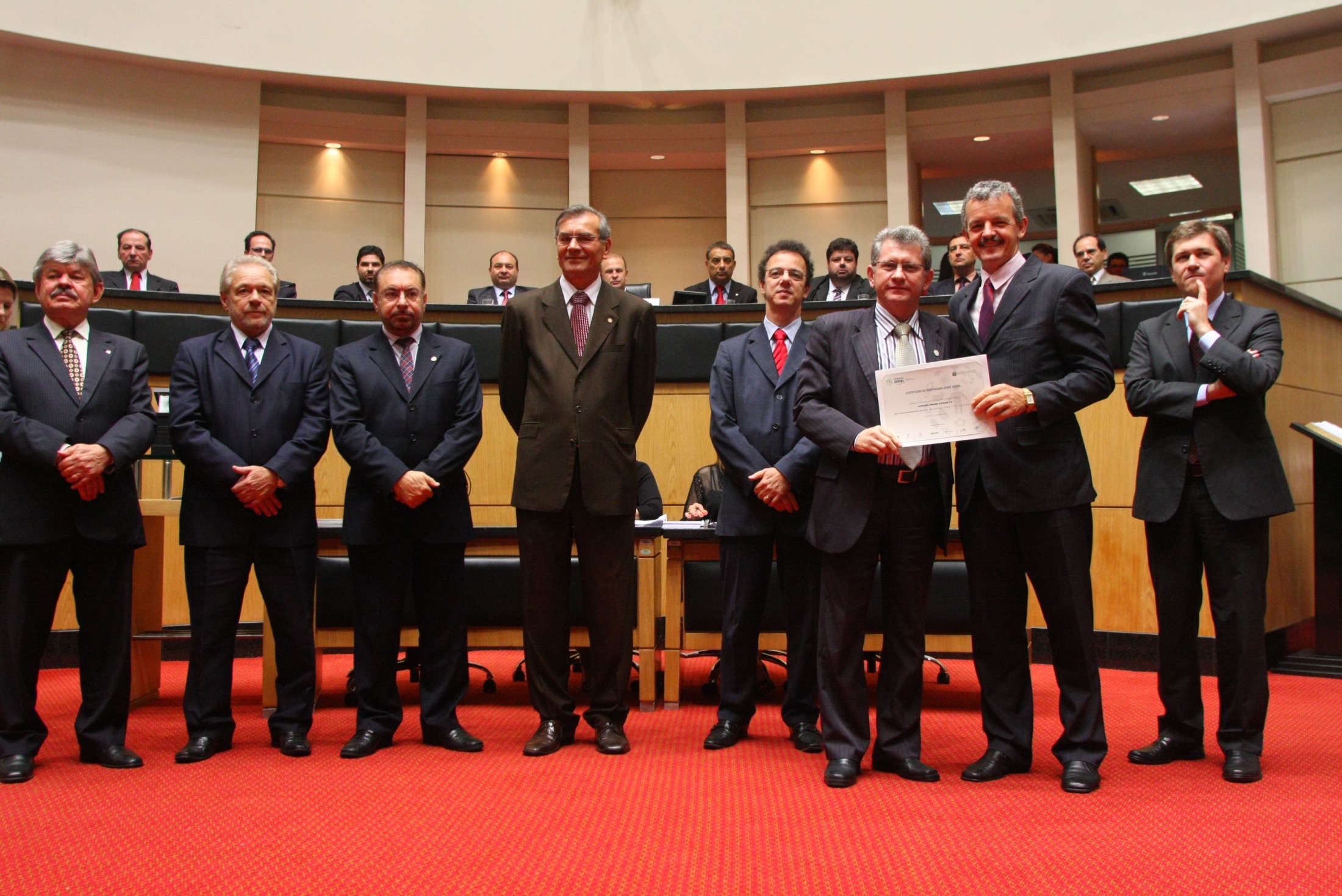 Sessão Especial de Certificação de Responsabilidade Social - 2011