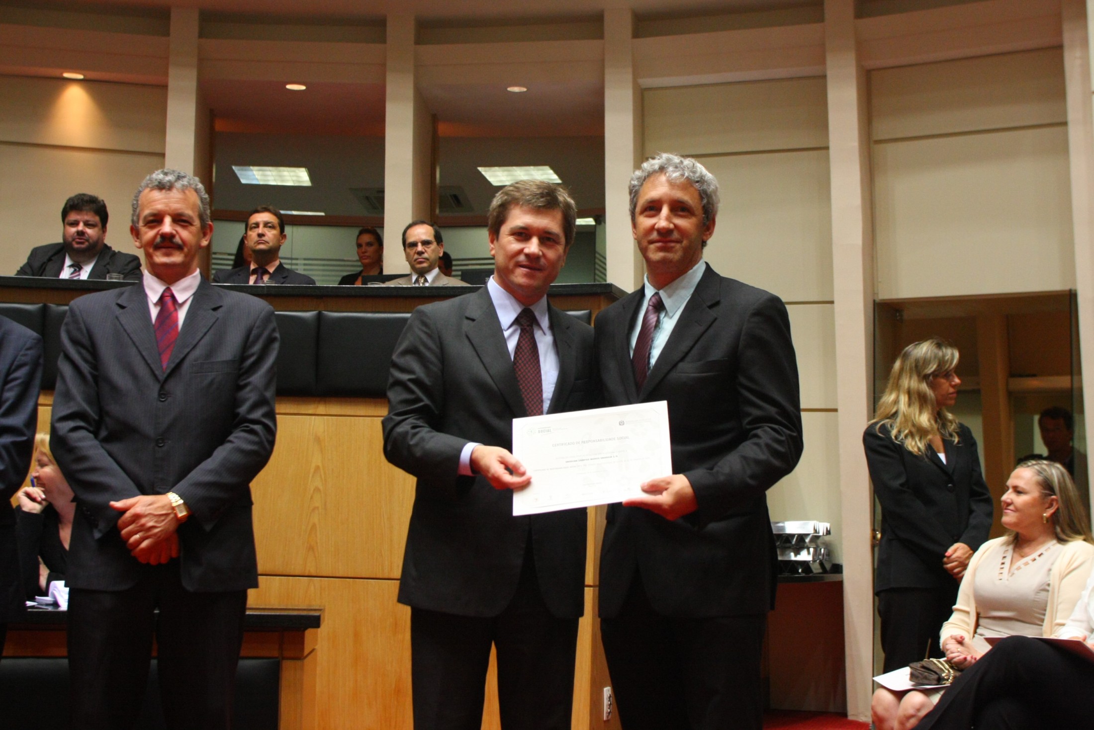 Sessão Especial de Certificação de Responsabilidade Social - 2011
