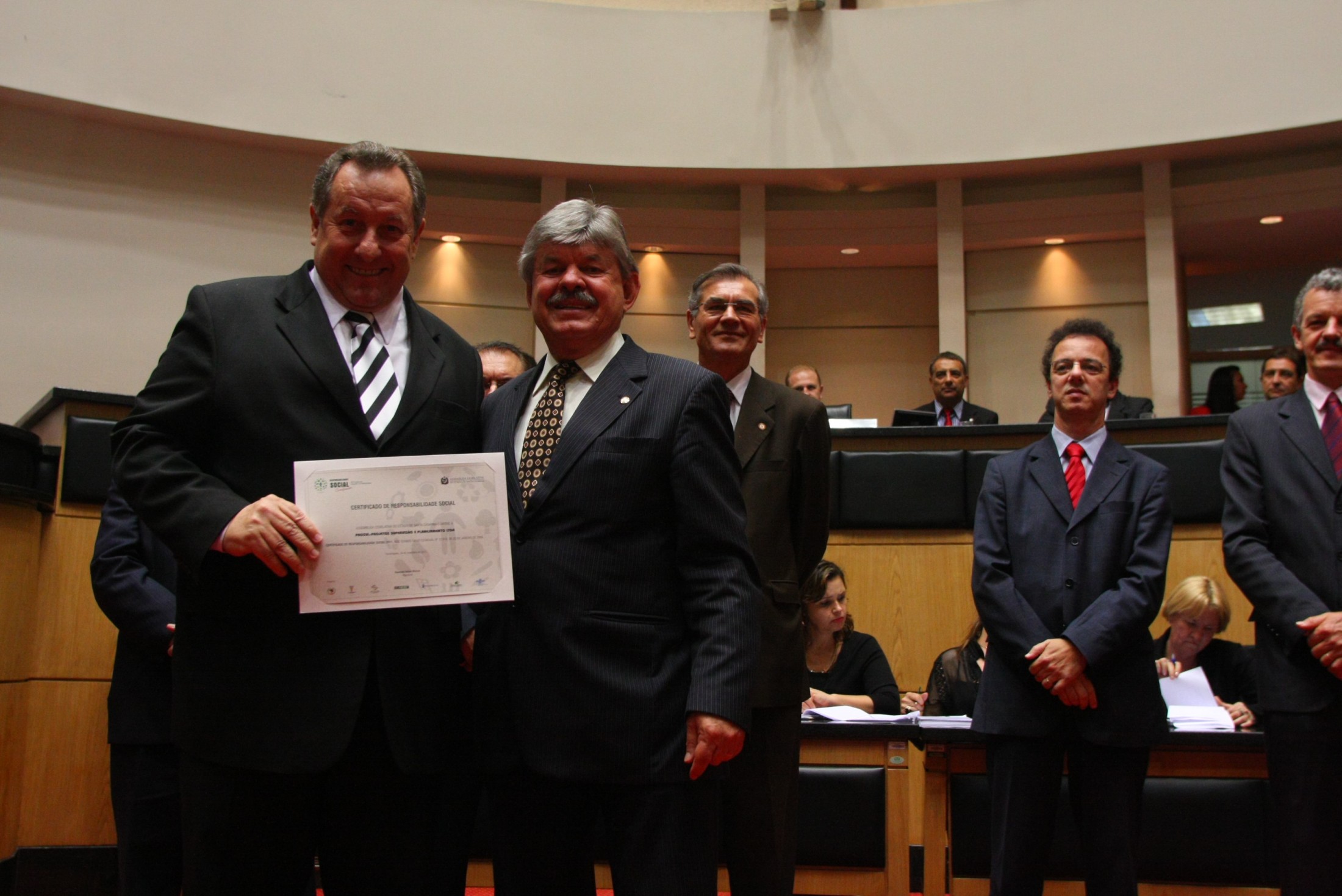 Sessão Especial de Certificação de Responsabilidade Social - 2011