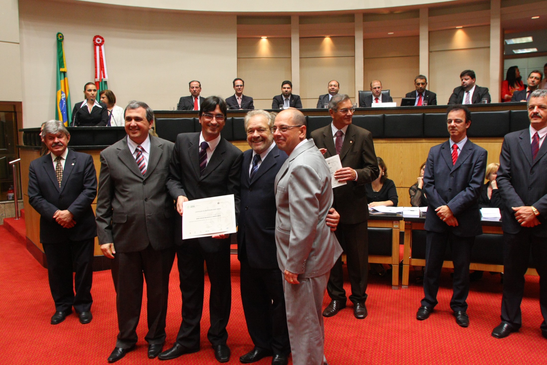 Sessão Especial de Certificação de Responsabilidade Social - 2011