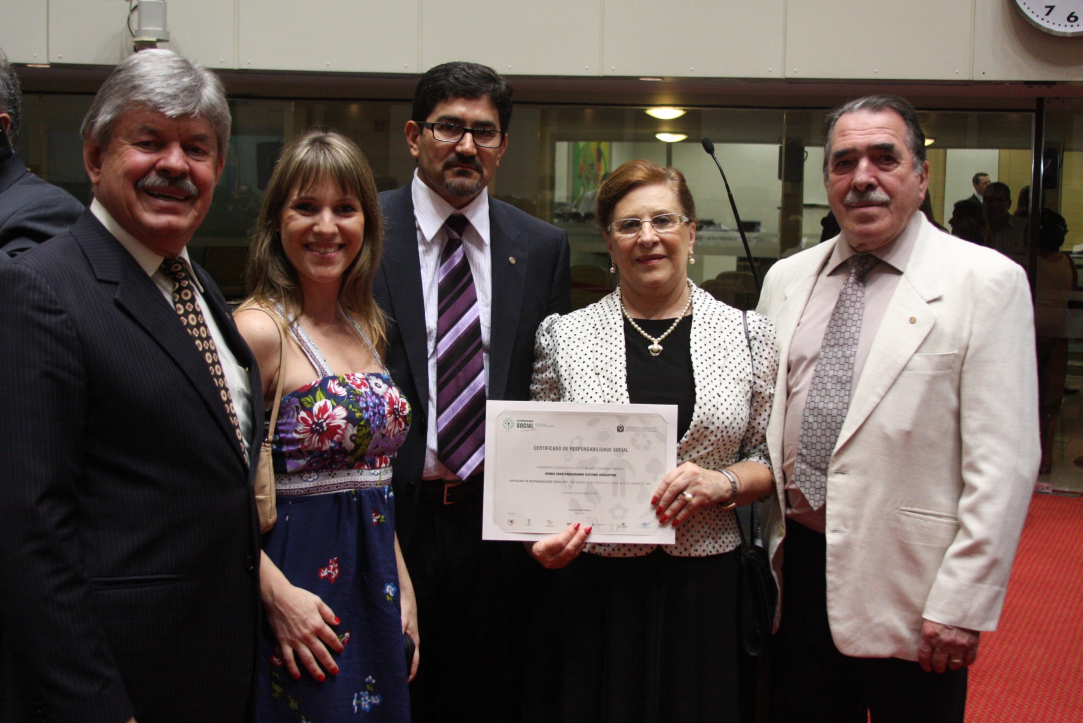 Sessão Especial de Certificação de Responsabilidade Social - 2011