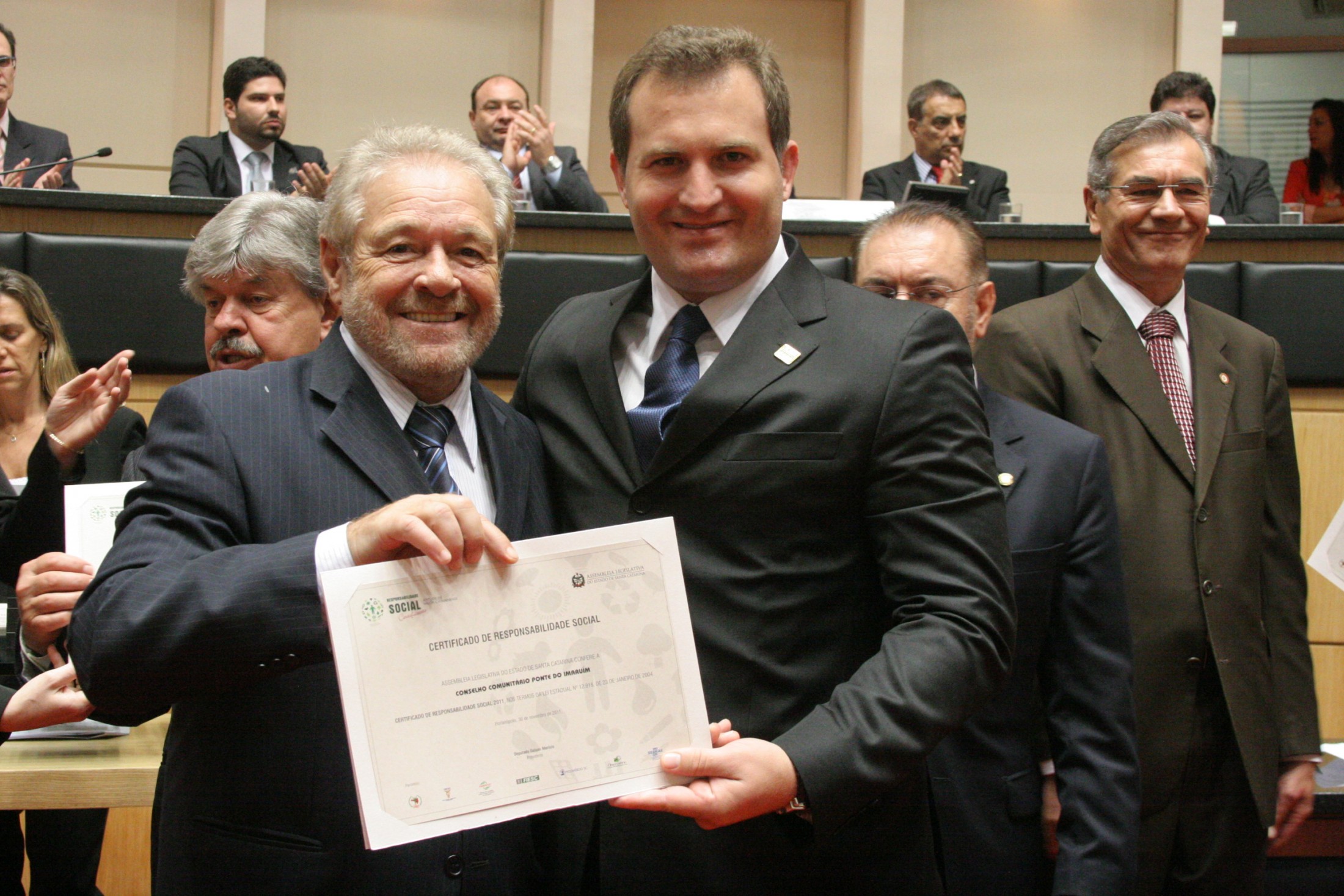 Sessão Especial de Certificação de Responsabilidade Social - 2011