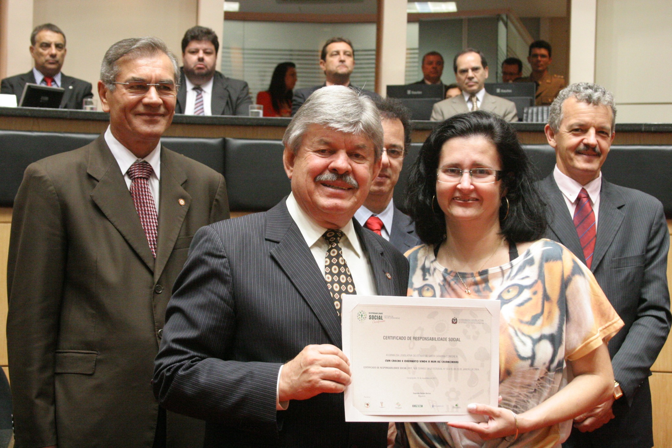 Sessão Especial de Certificação de Responsabilidade Social - 2011