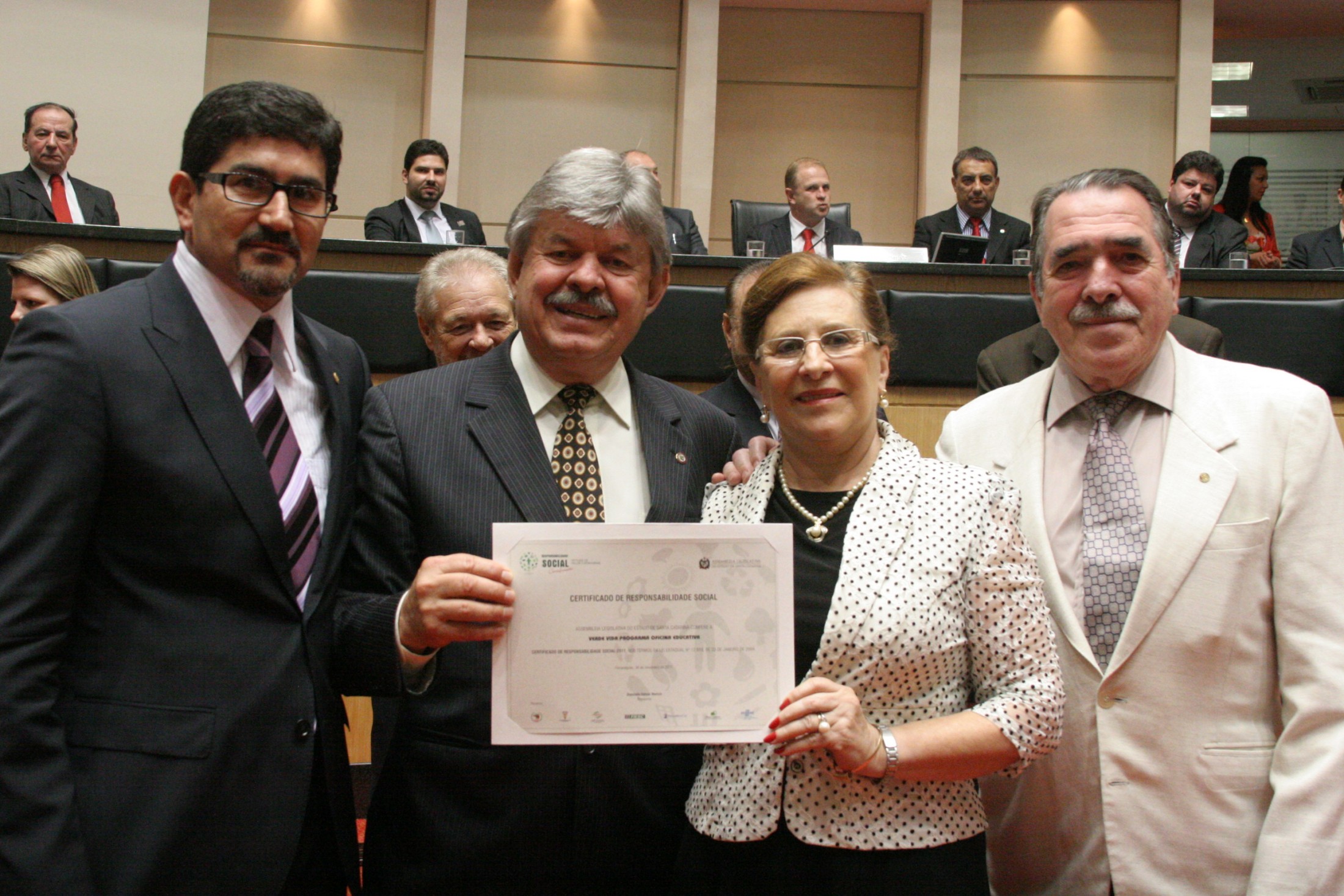 Sessão Especial de Certificação de Responsabilidade Social - 2011