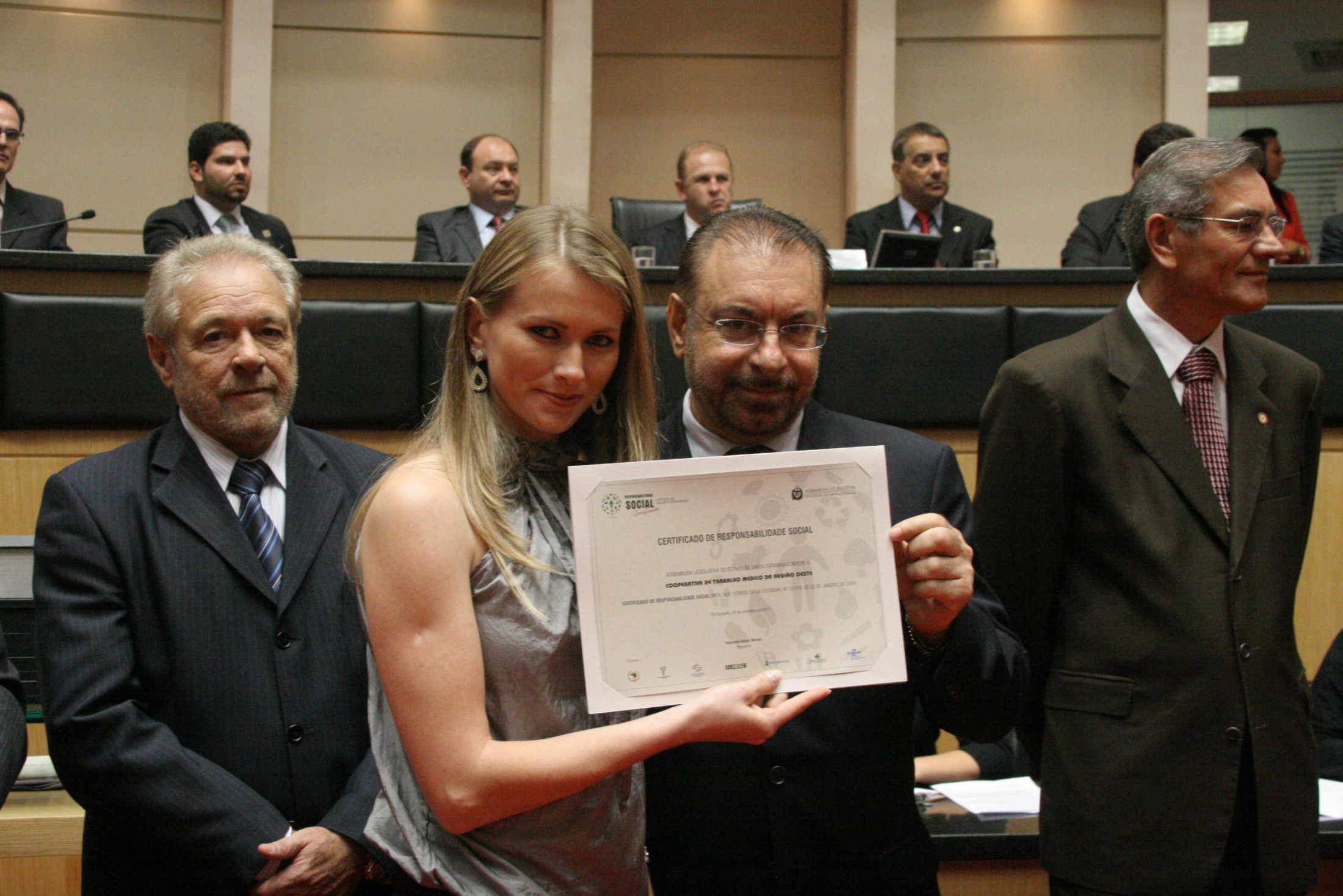 Sessão Especial de Certificação de Responsabilidade Social - 2011