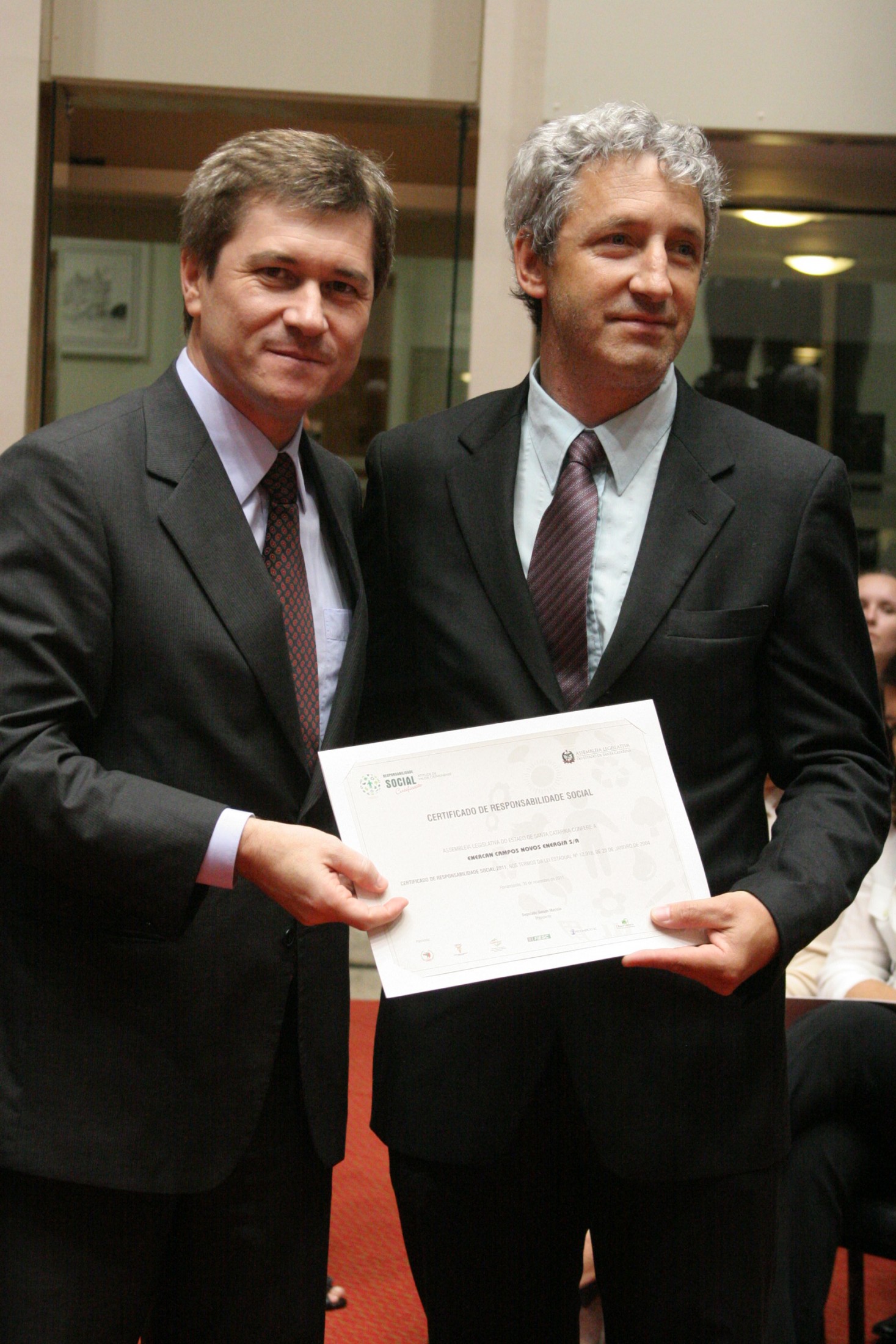 Sessão Especial de Certificação de Responsabilidade Social - 2011
