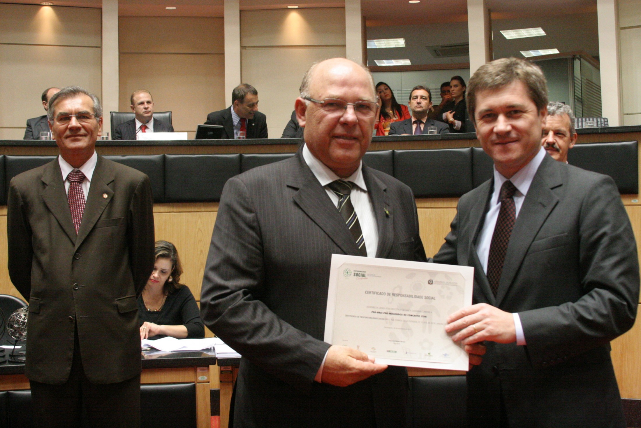 Sessão Especial de Certificação de Responsabilidade Social - 2011