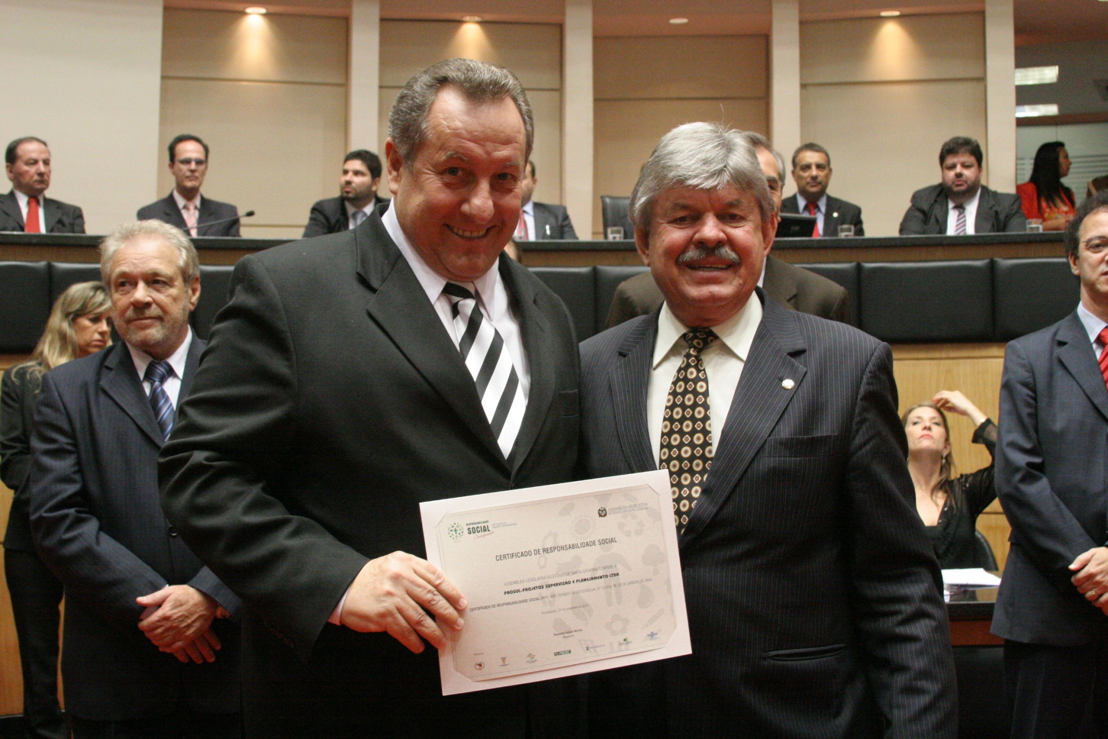 Sessão Especial de Certificação de Responsabilidade Social - 2011