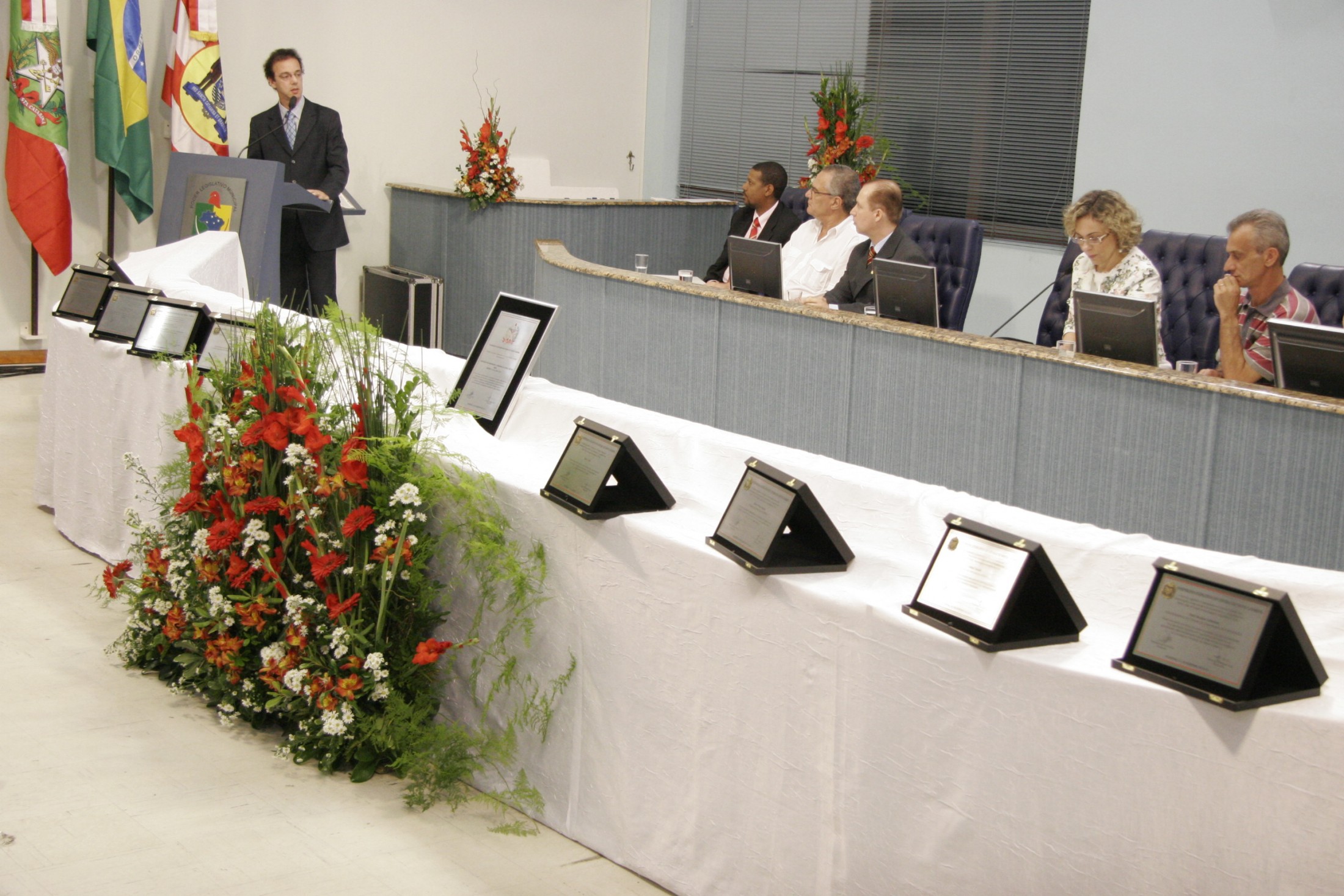 Sessão Solene em homenagem à Associação dos Engenheiros e Arquitetos do Médio Vale do Itajaí  - Blumenau