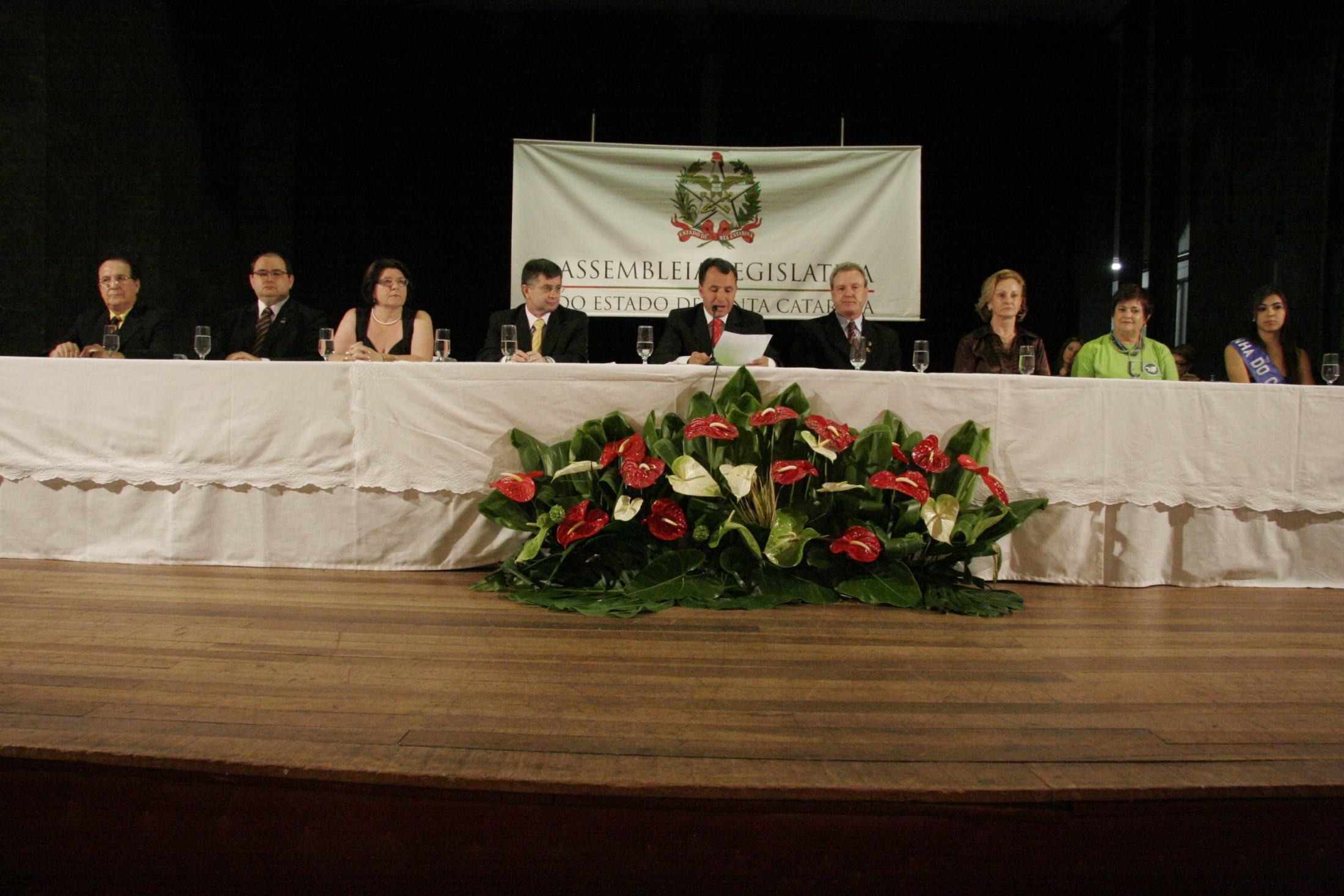 Sessão Solene em homenagem à Escola de Educação Básica Conselheiro Mafra de Joinville pela passagem dos seus 100 anos de fundação