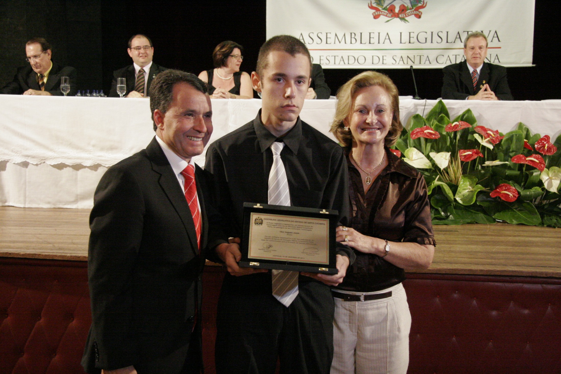 Sessão Solene em homenagem à Escola de Educação Básica Conselheiro Mafra de Joinville pela passagem dos seus 100 anos de fundação