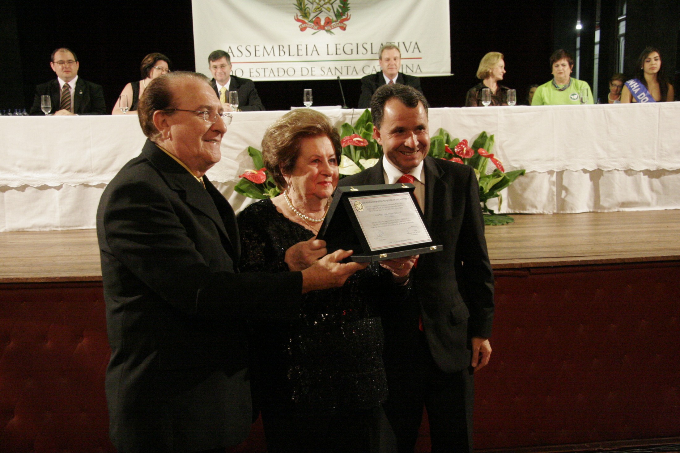 Sessão Solene em homenagem à Escola de Educação Básica Conselheiro Mafra de Joinville pela passagem dos seus 100 anos de fundação