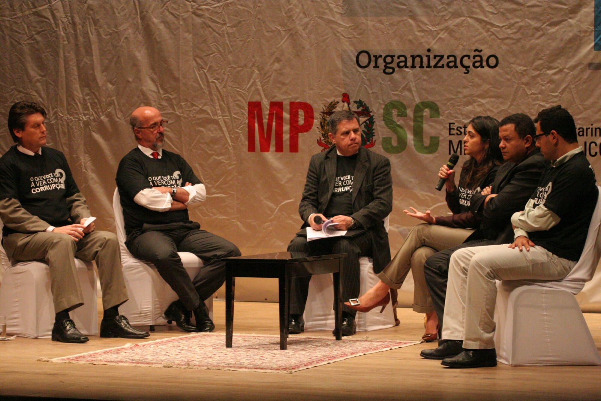 O papel da sociedade civil na política foi tema do Dia Contra a Corrupção