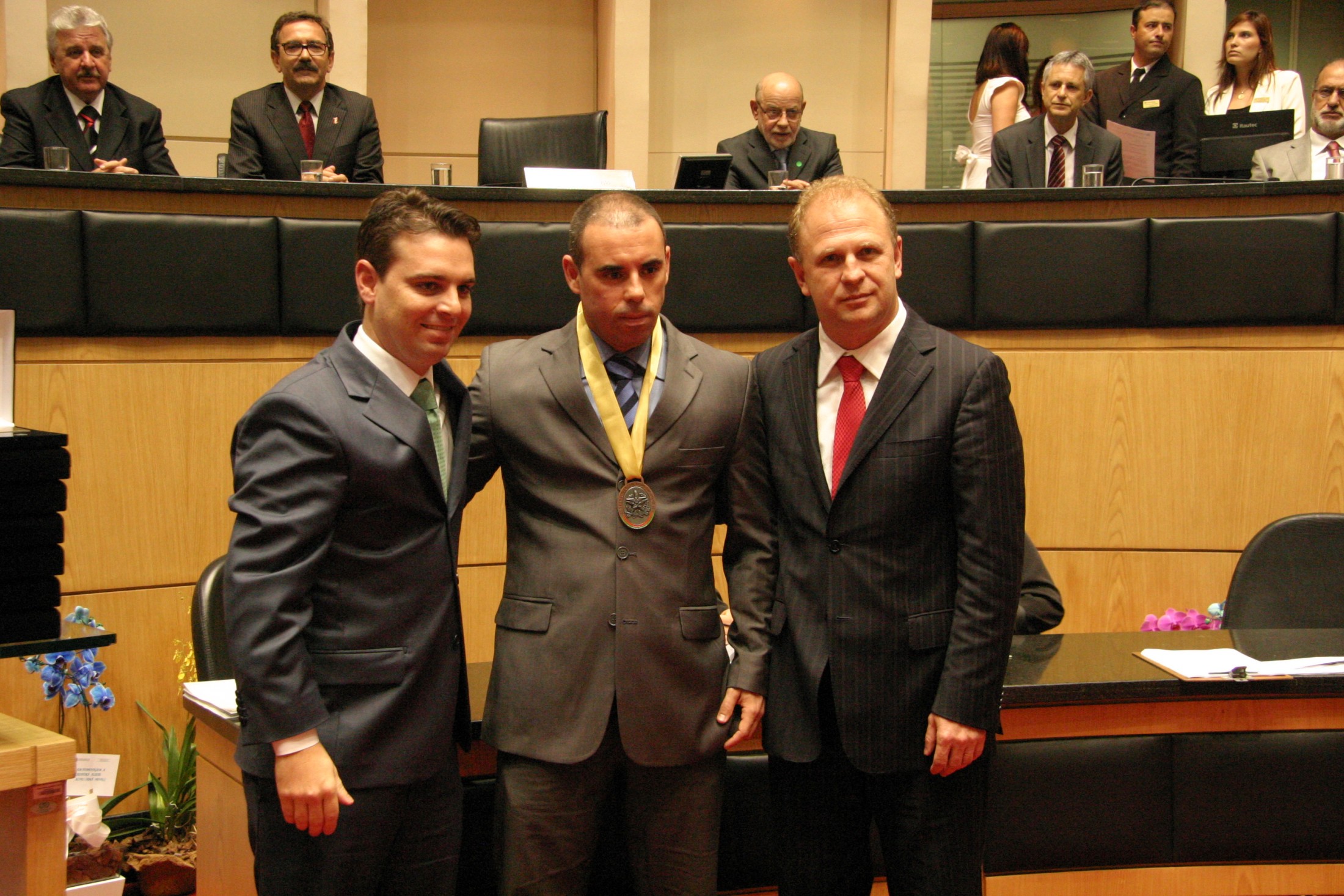 Gelson Merisio e Claudio Monteiro