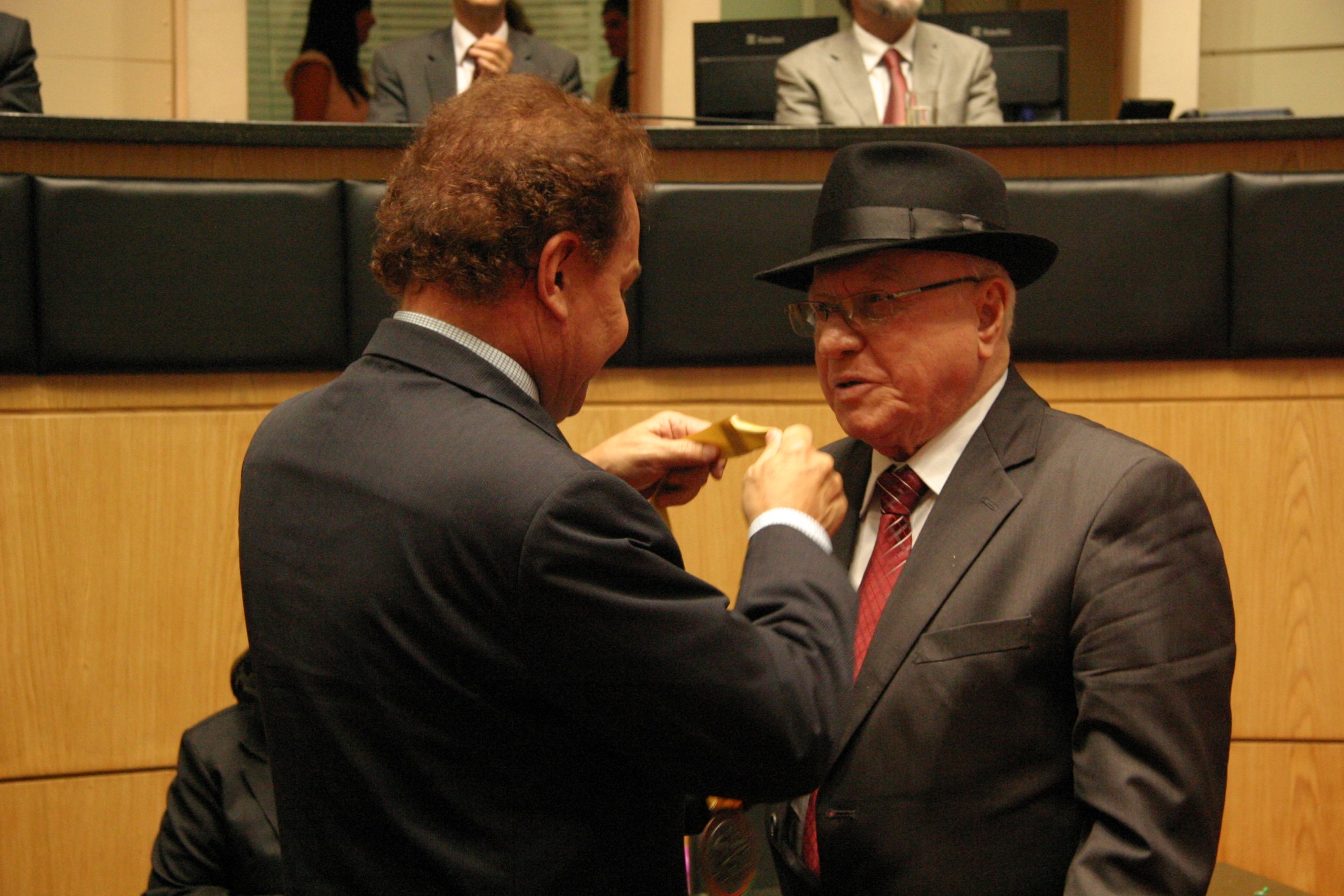 Gilmar Knaesel e Florisvaldo Diniz