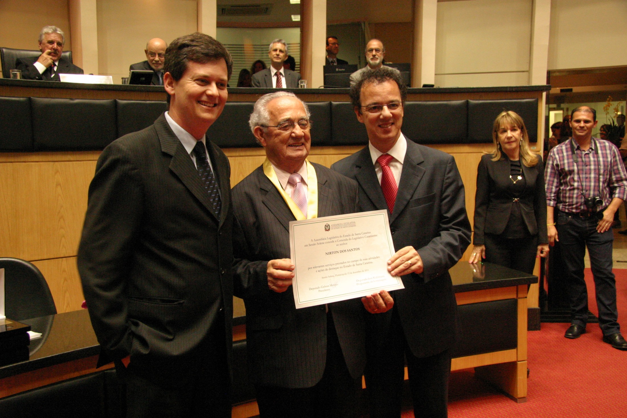 Jean Kuhlmann e Nirton dos Santos